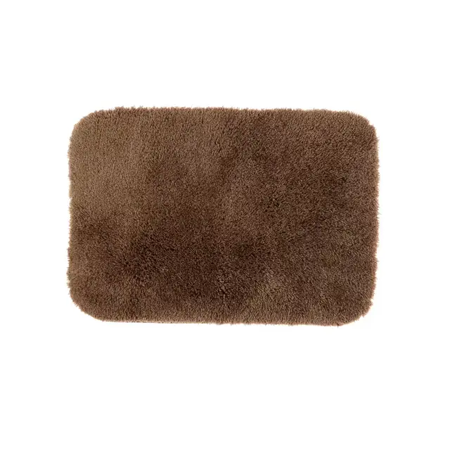 Nestwell™ Recycled Polyester 17" x 24" Bath Rug in Feather Grey