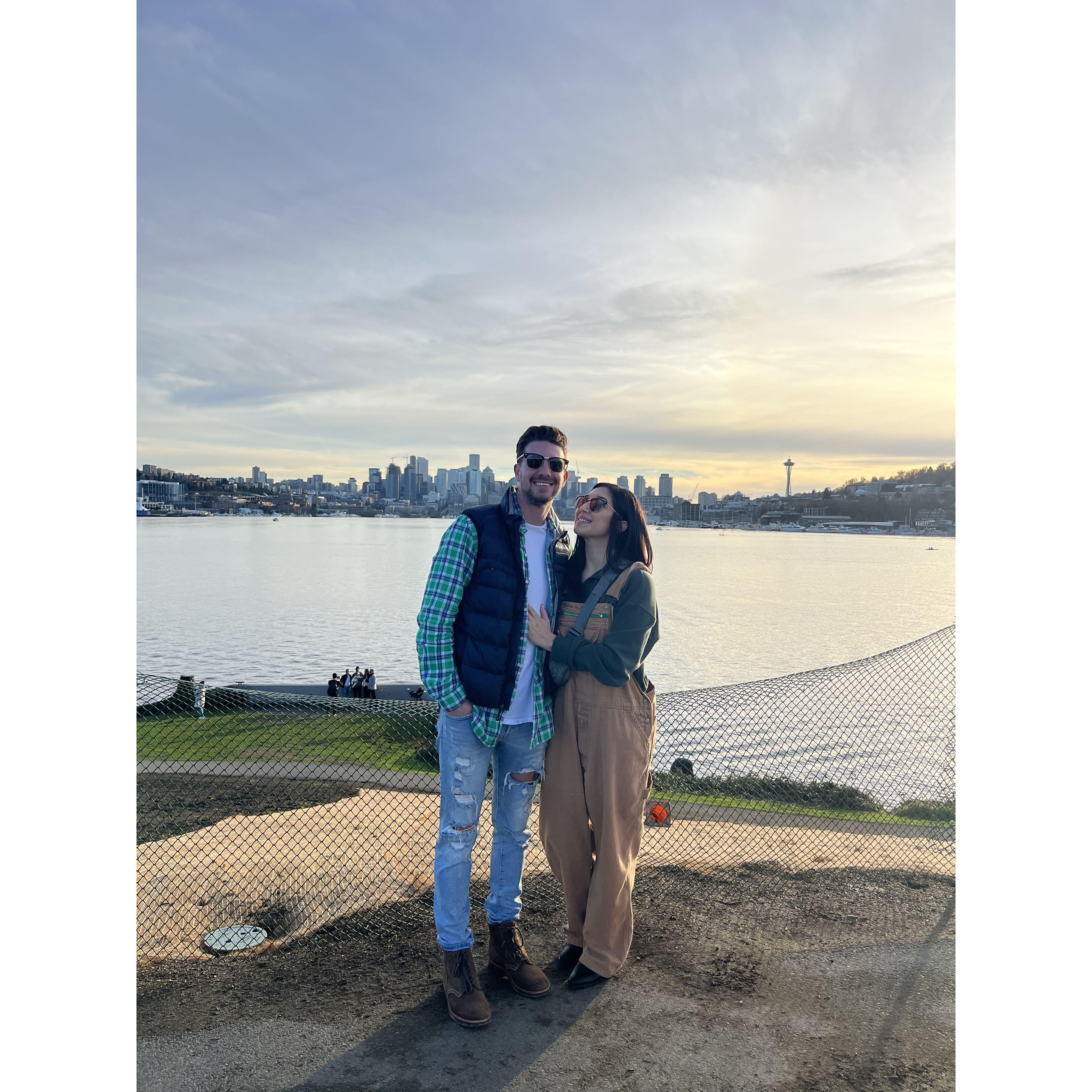 Exploring Seattle and showing Parker gasworks park!