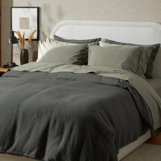 Percale Long-Staple Egyptian Cotton Pillowcase, Set of 2