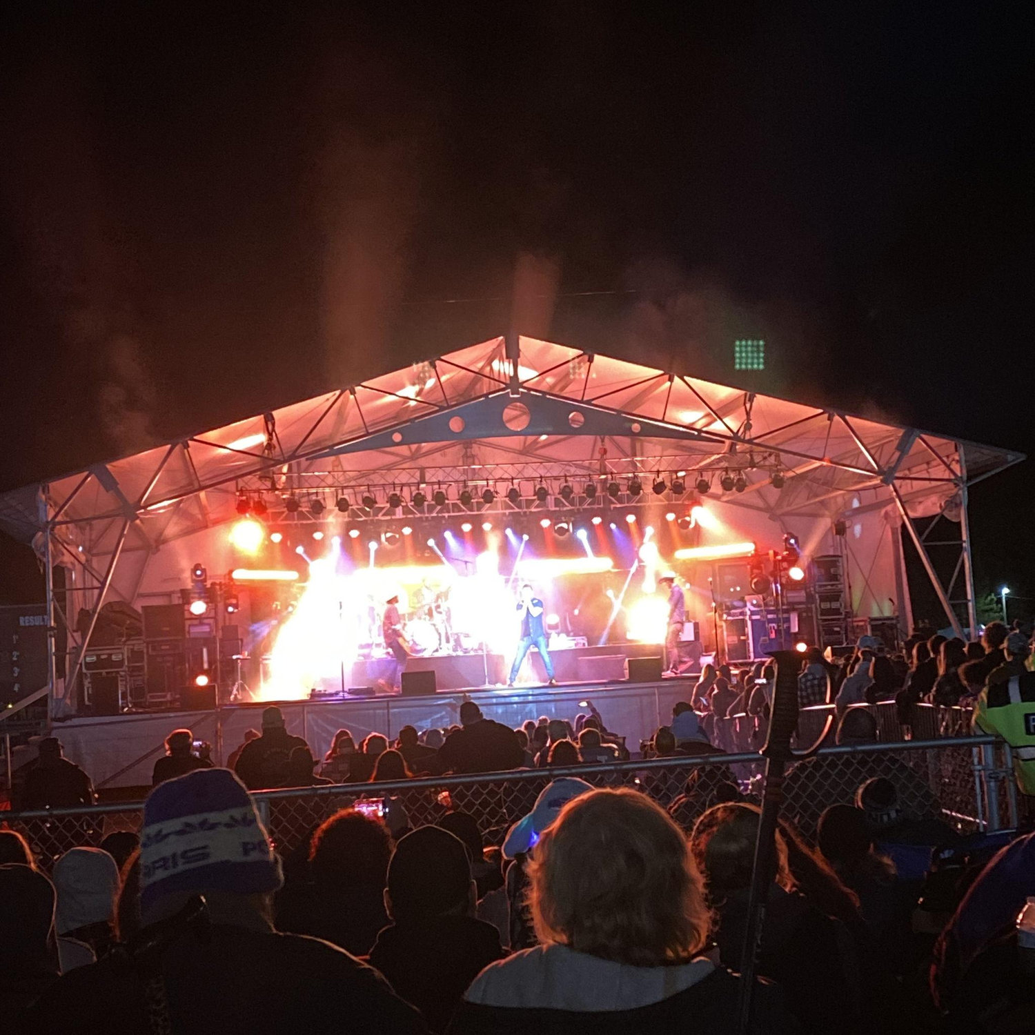 Our first concert together- Fryeburg fair, Eli Young Band