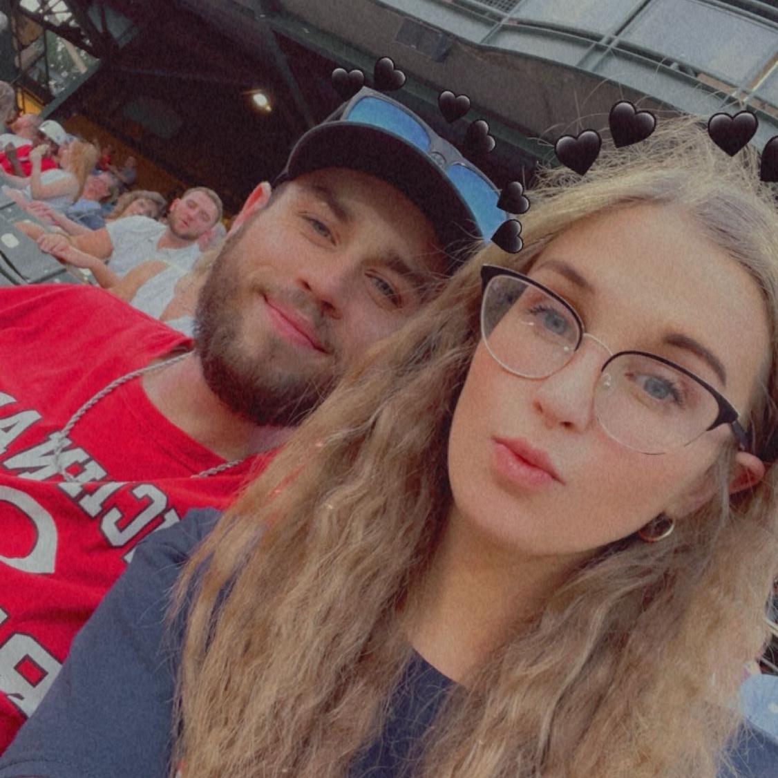 went to an Indian’s game ! ❤️🙌🏽