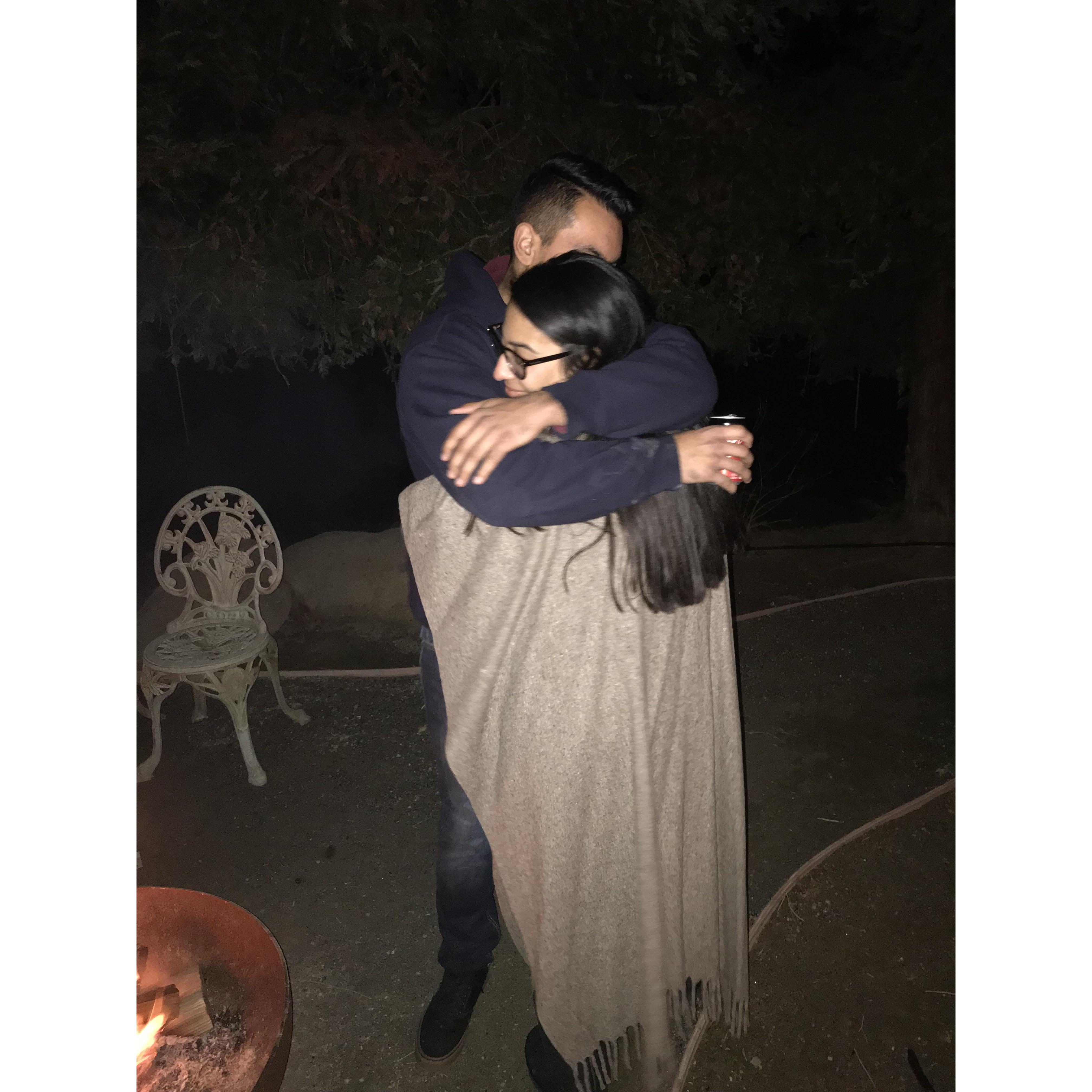 Christmas is for joy, love and lots of hugs .