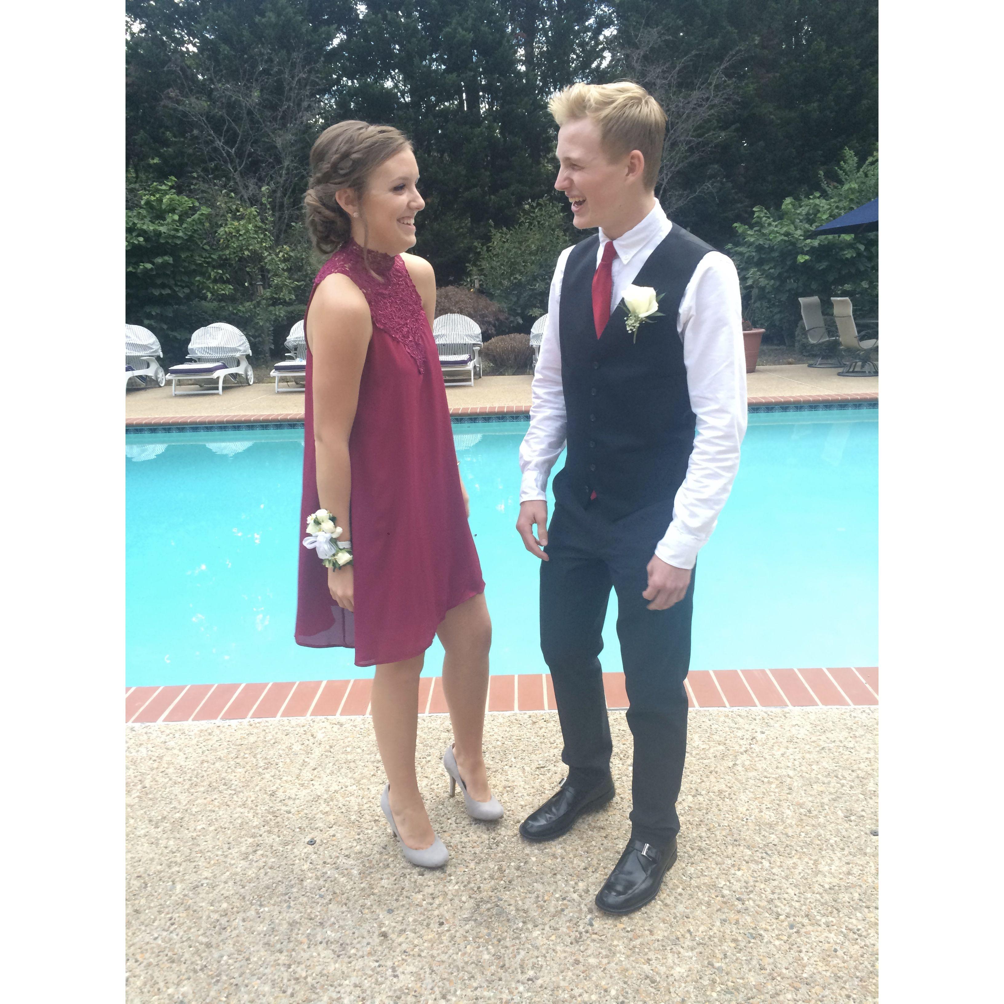 Senior year homecoming