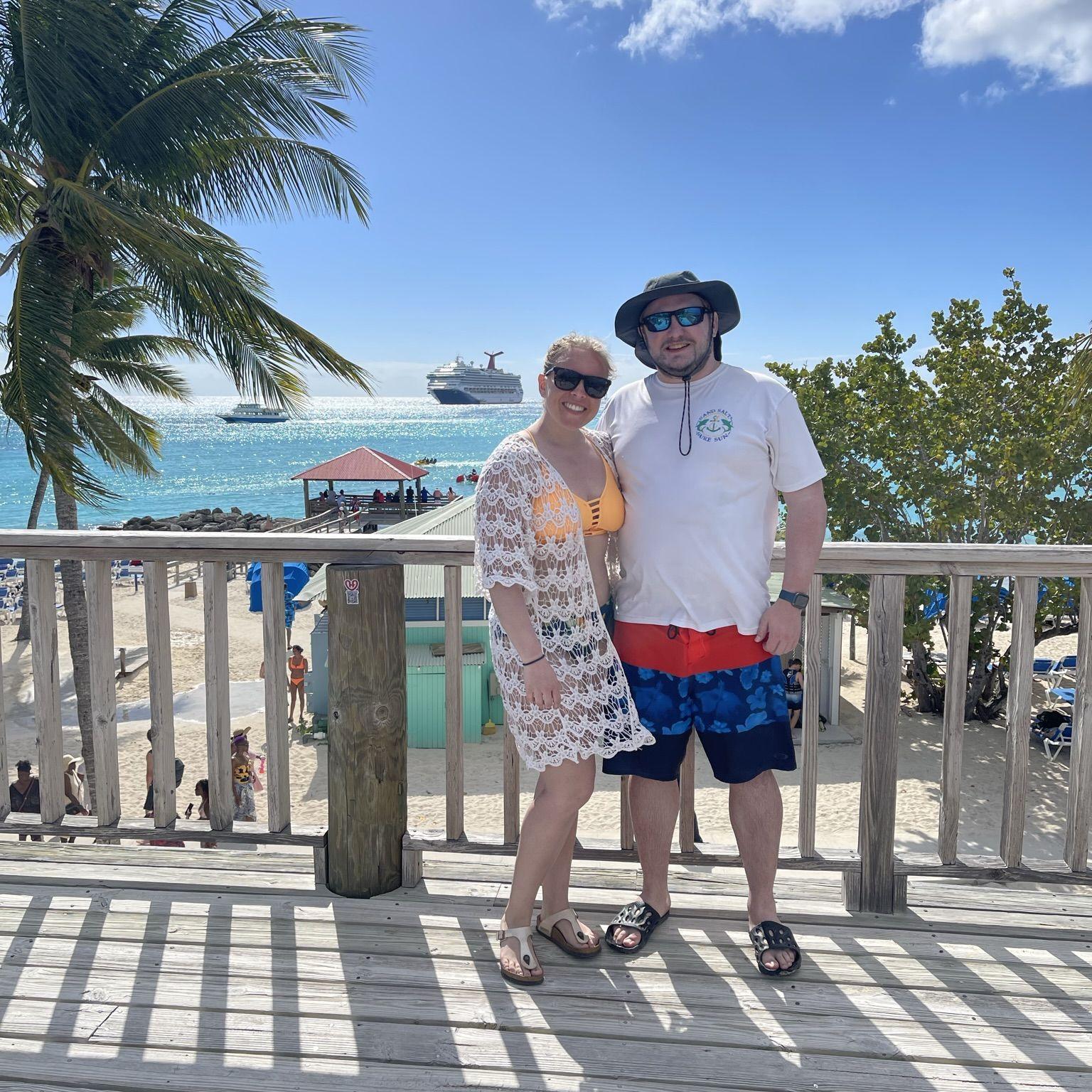 Prior to starting my job, we went on a ‘booze cruise’ with Kayla and Ben where we met the most eclectic people and spent our days in the hot tub drinking mojitos.