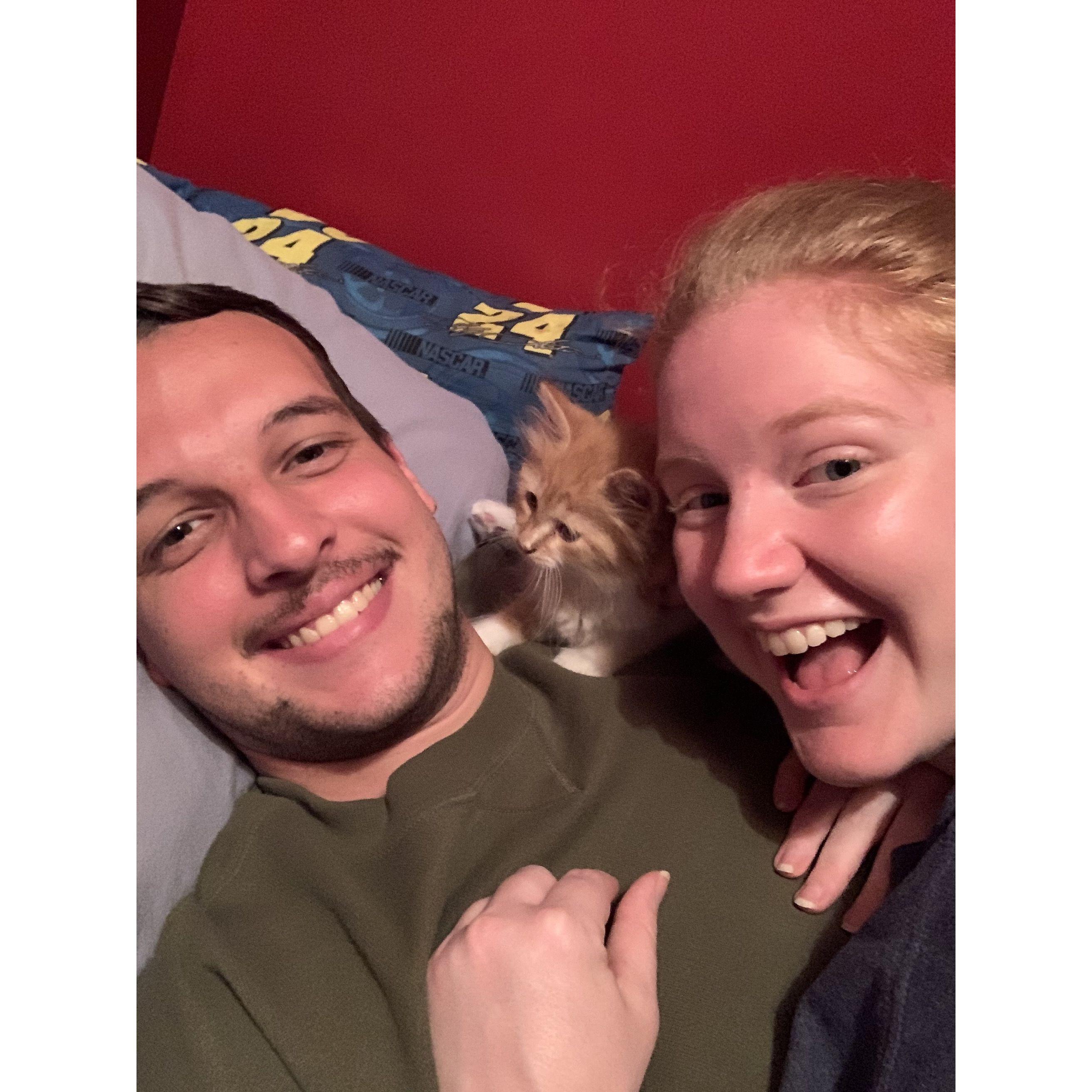 Welcoming Charles Brokenring to the family - June 2020