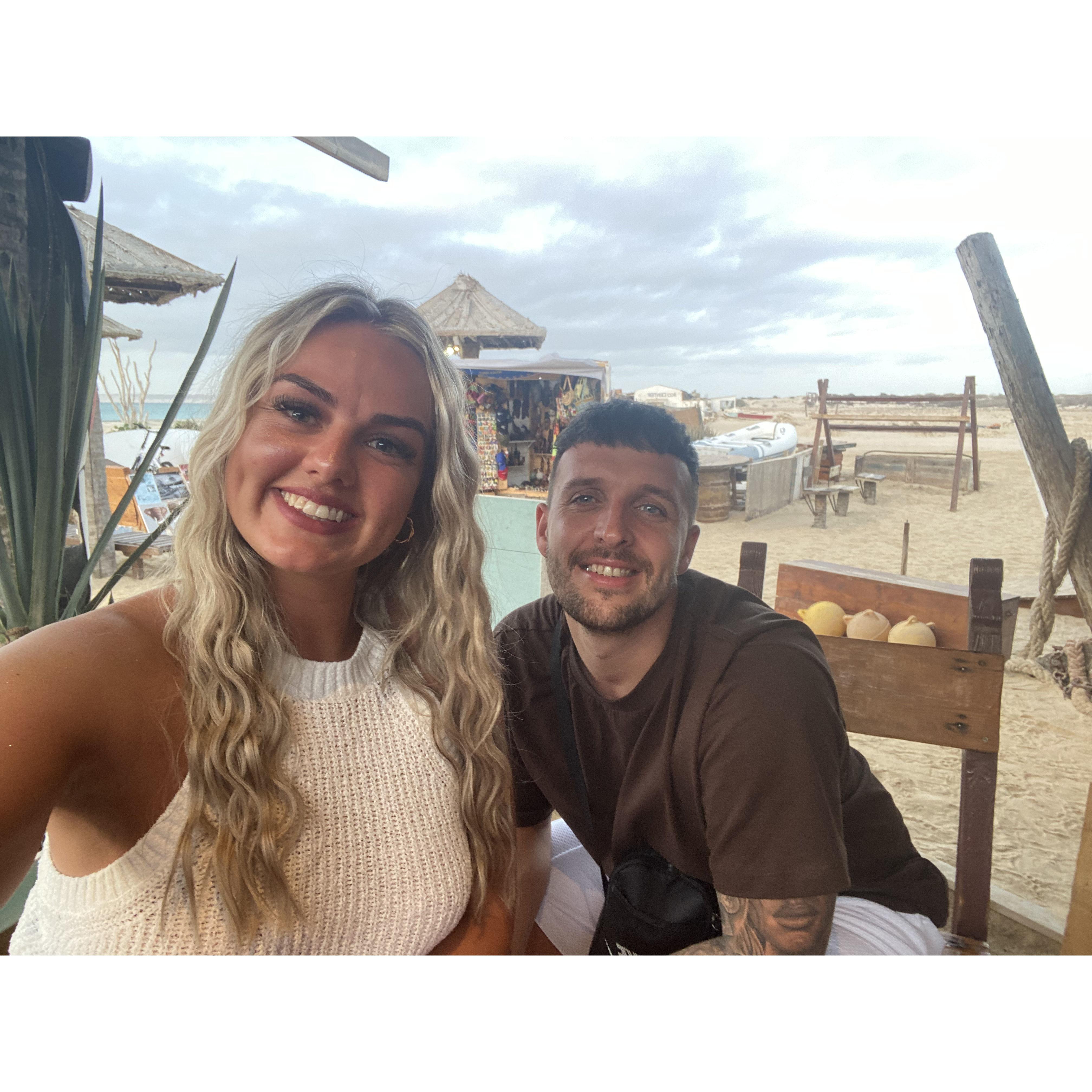 Captured an hour before he proposed!