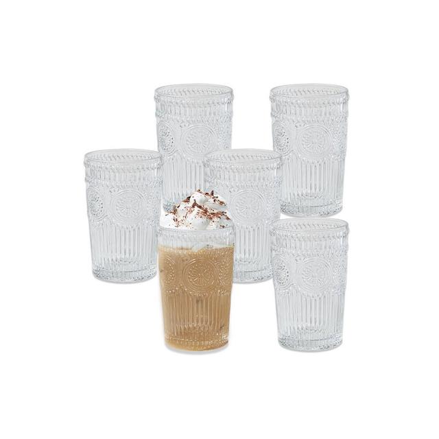 Kate Aspen 13 oz. Vintage Textured Clear Glass | 27203CL
