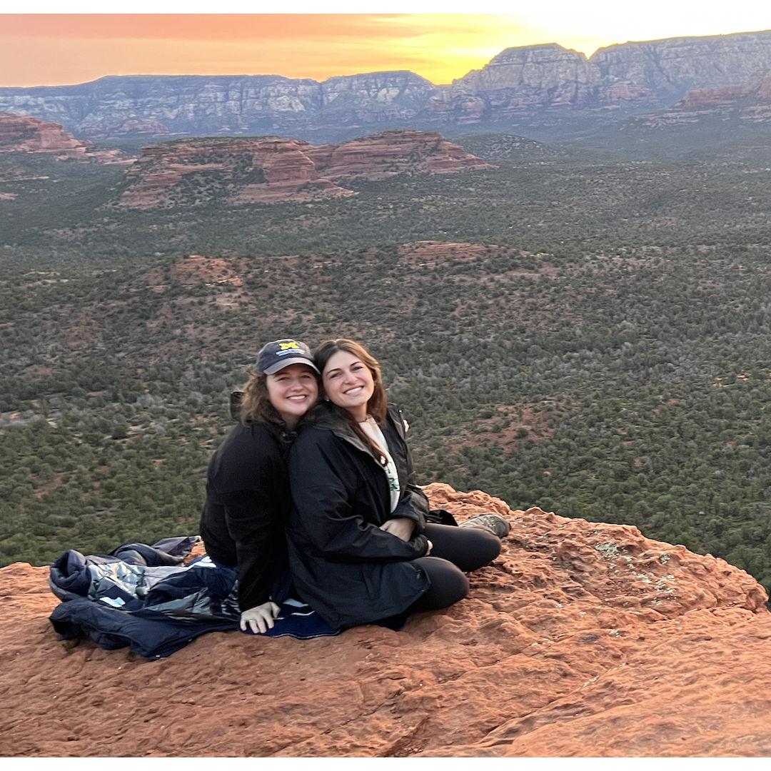 Brenna and Grace in Sedona