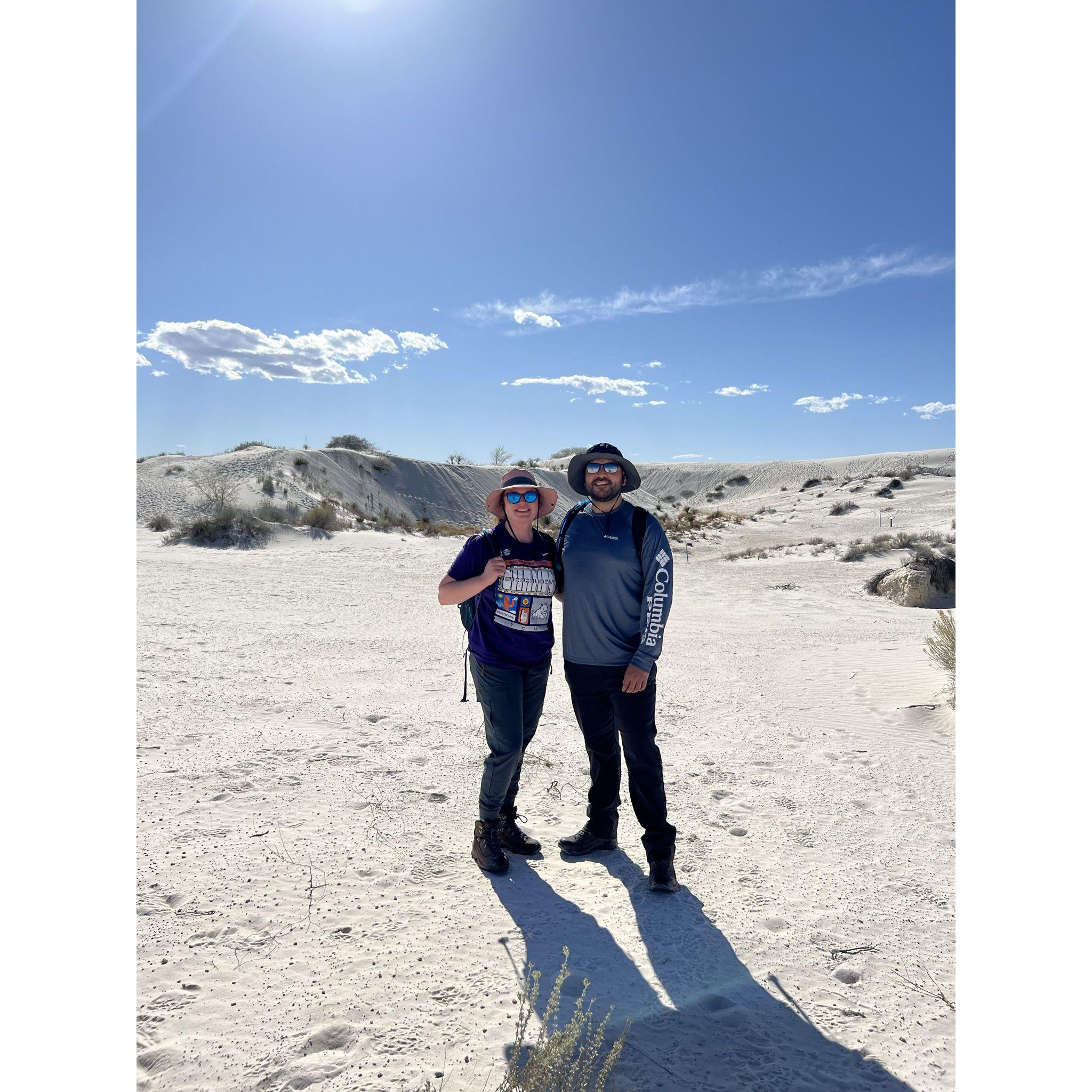 White Sands National Park April 2023