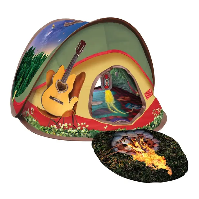 KONG Play Spaces Glamping Cat Interactive Toy