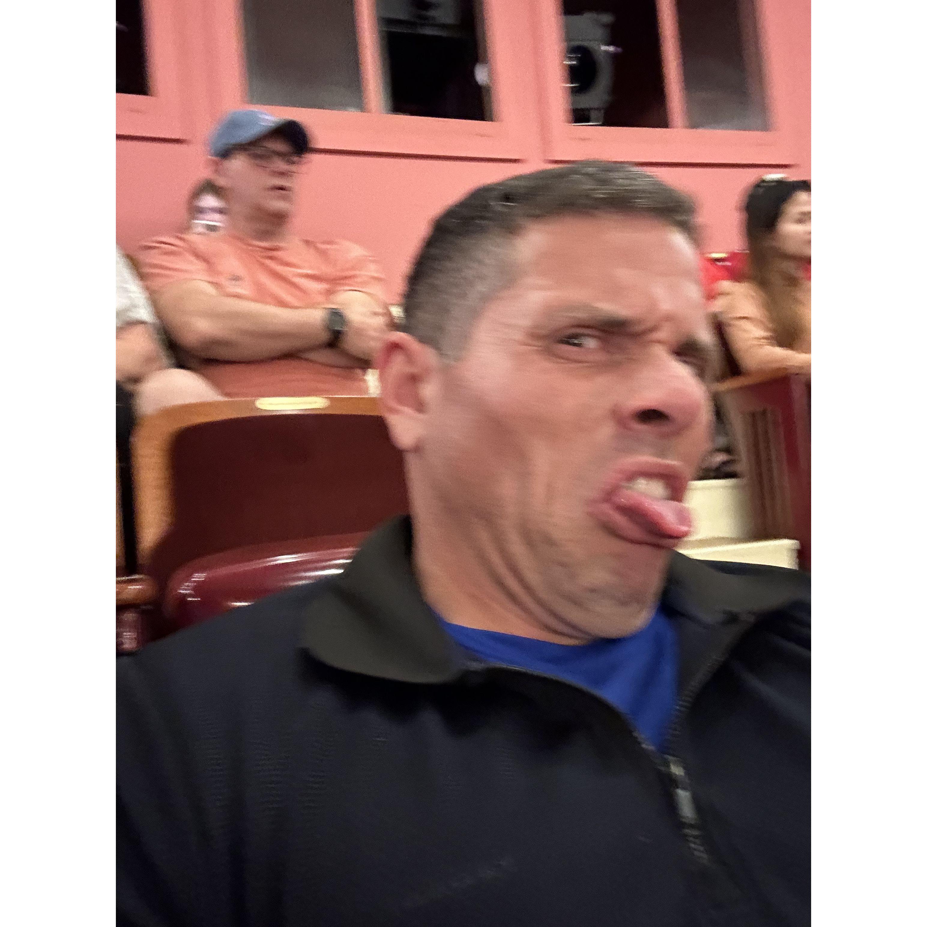 One of the many faces of Steve...
