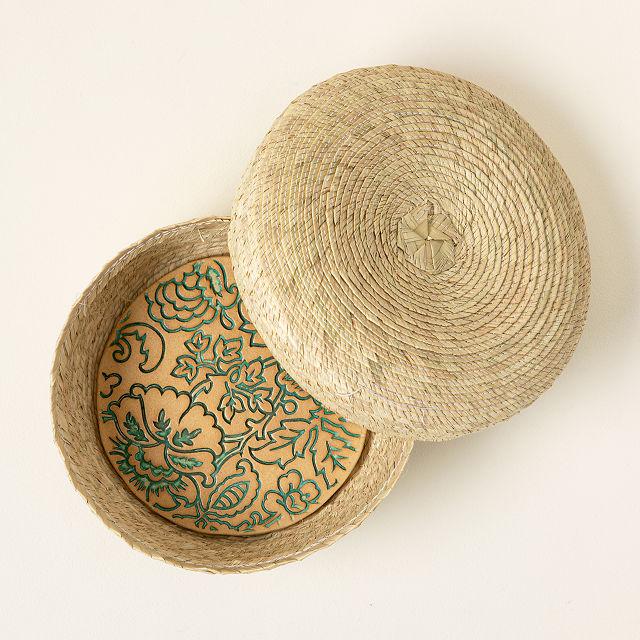 Dahlia Tortilla Warming Basket