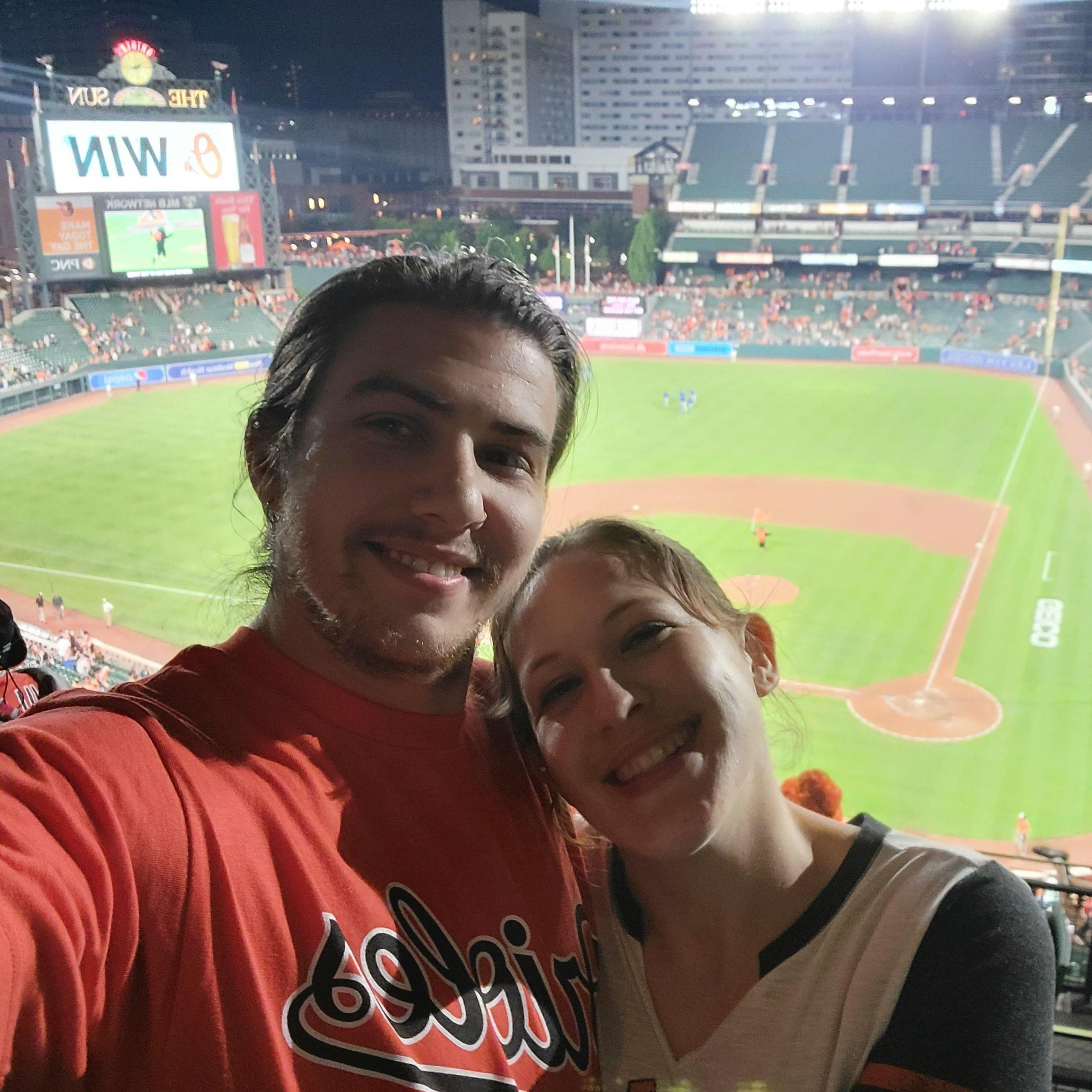 June 2021: Andrew & Katlin watch sports!