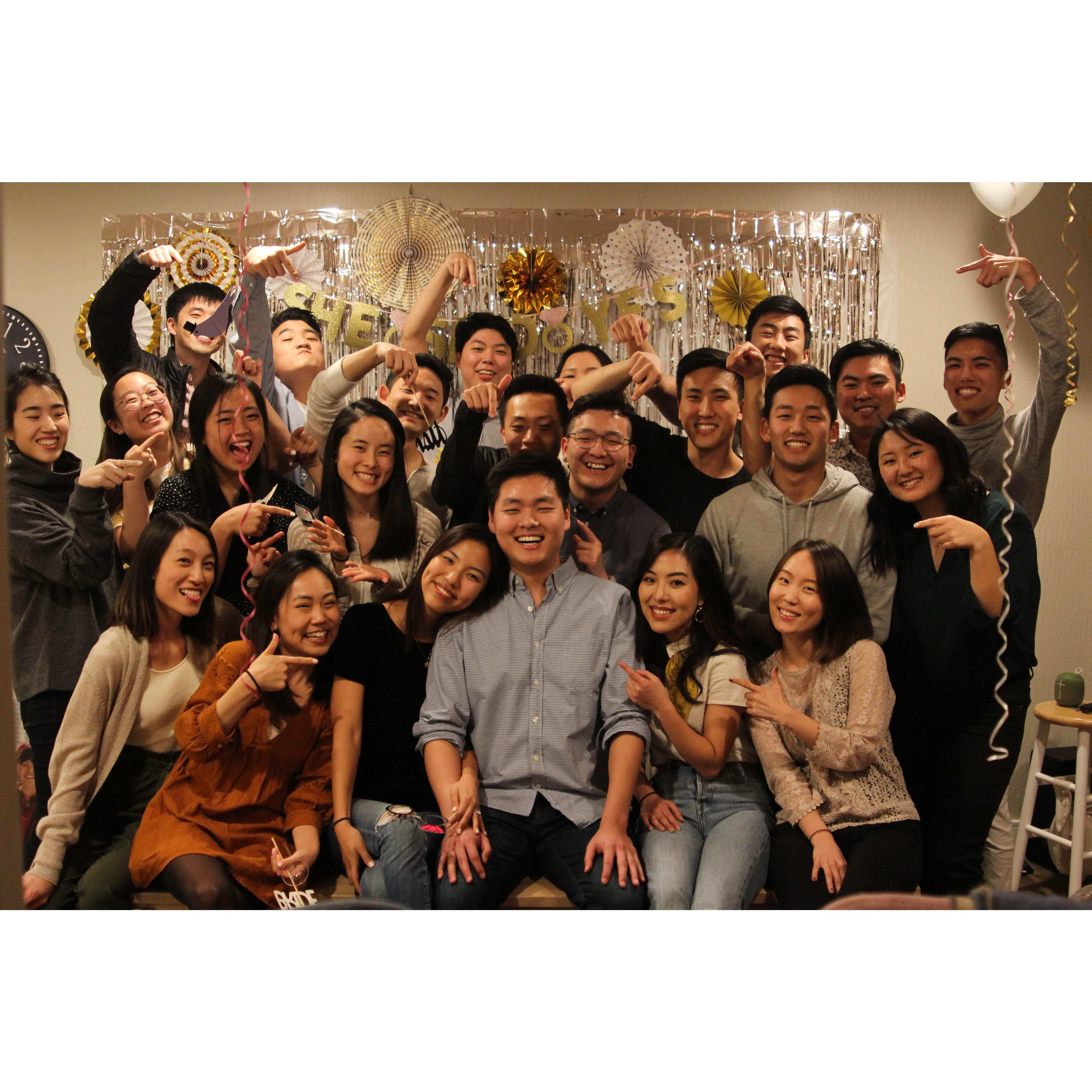 Our friends are the best!