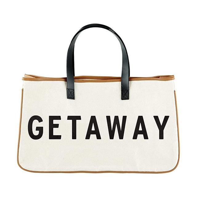 Santa Barbara Design Studio Hold Everything Tote Bag, 20" x 11", Cream
