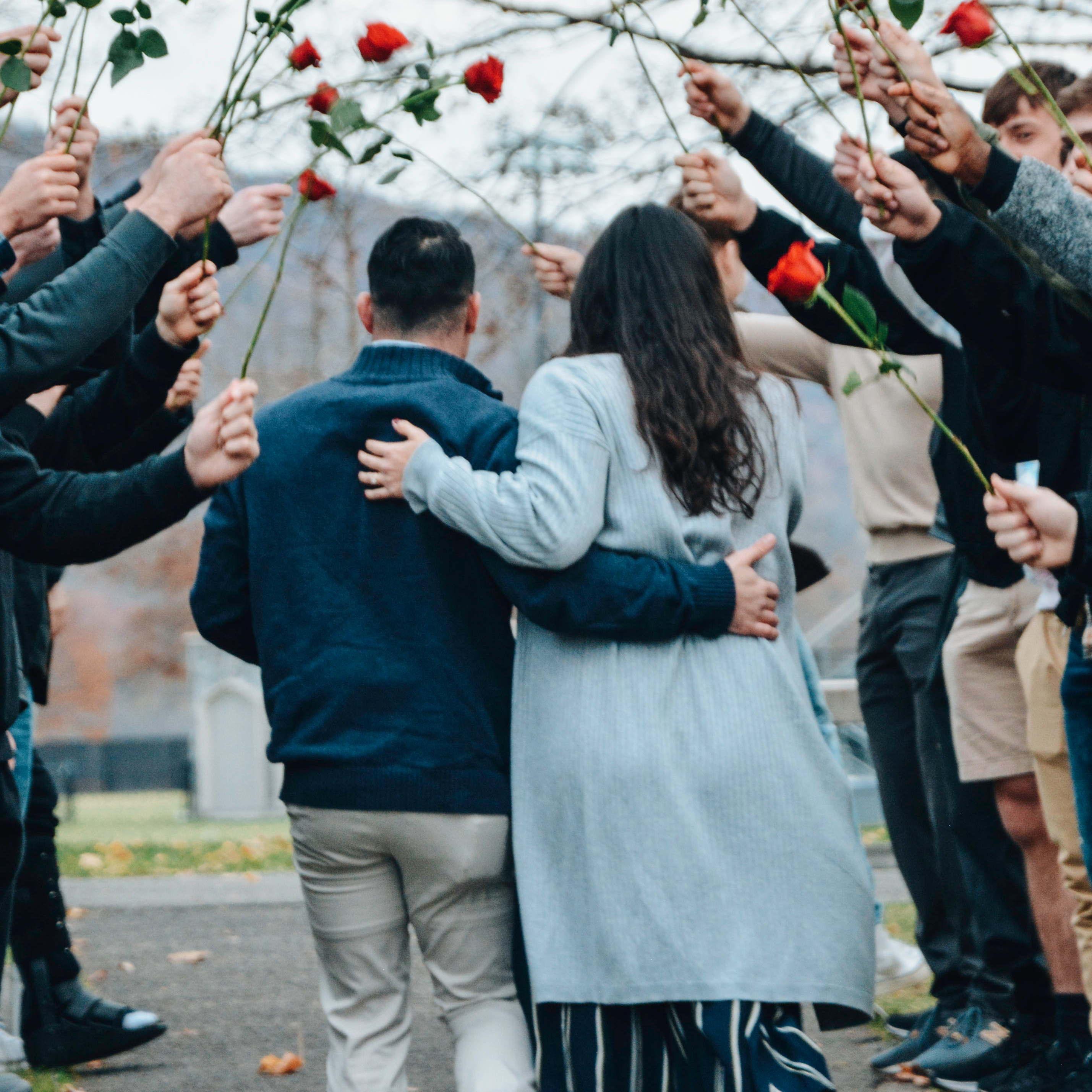The two begin their journey as a betrothed couple! 