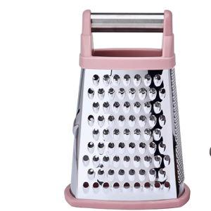 KitchenAid Gourmet Box Grater, Dried Rose, 10 Inch