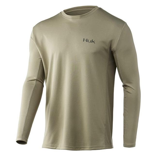 HUK Men's Icon X Long Sleeve Fishing Shirt with Sun Protection