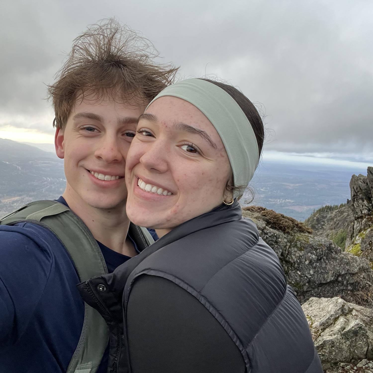 Top of mount si trailhead!
