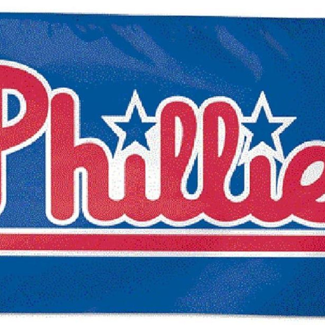 Wincraft MLB Philadelphia Phillies WCR07412091 Team Flag, 3' x 5'