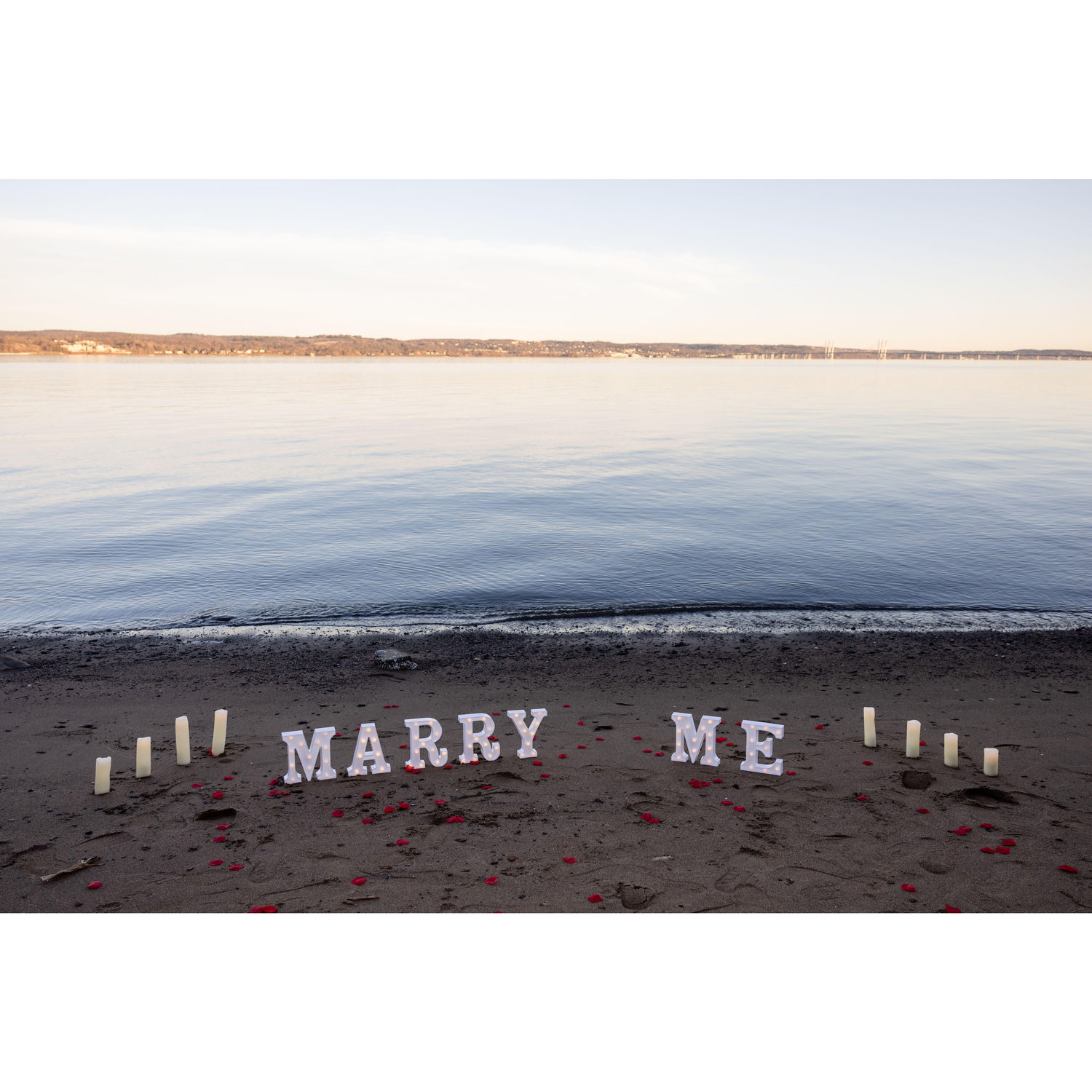 Nyack Beach State Park, where I said "yes!" on 4/18/25