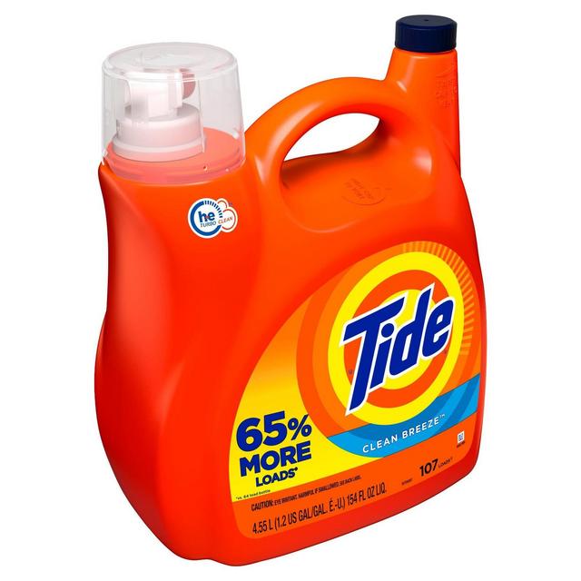 Tide Liquid Laundry Detergent - Clean Breeze - 154 fl oz 