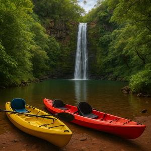 Kayak & Secret Falls Hike