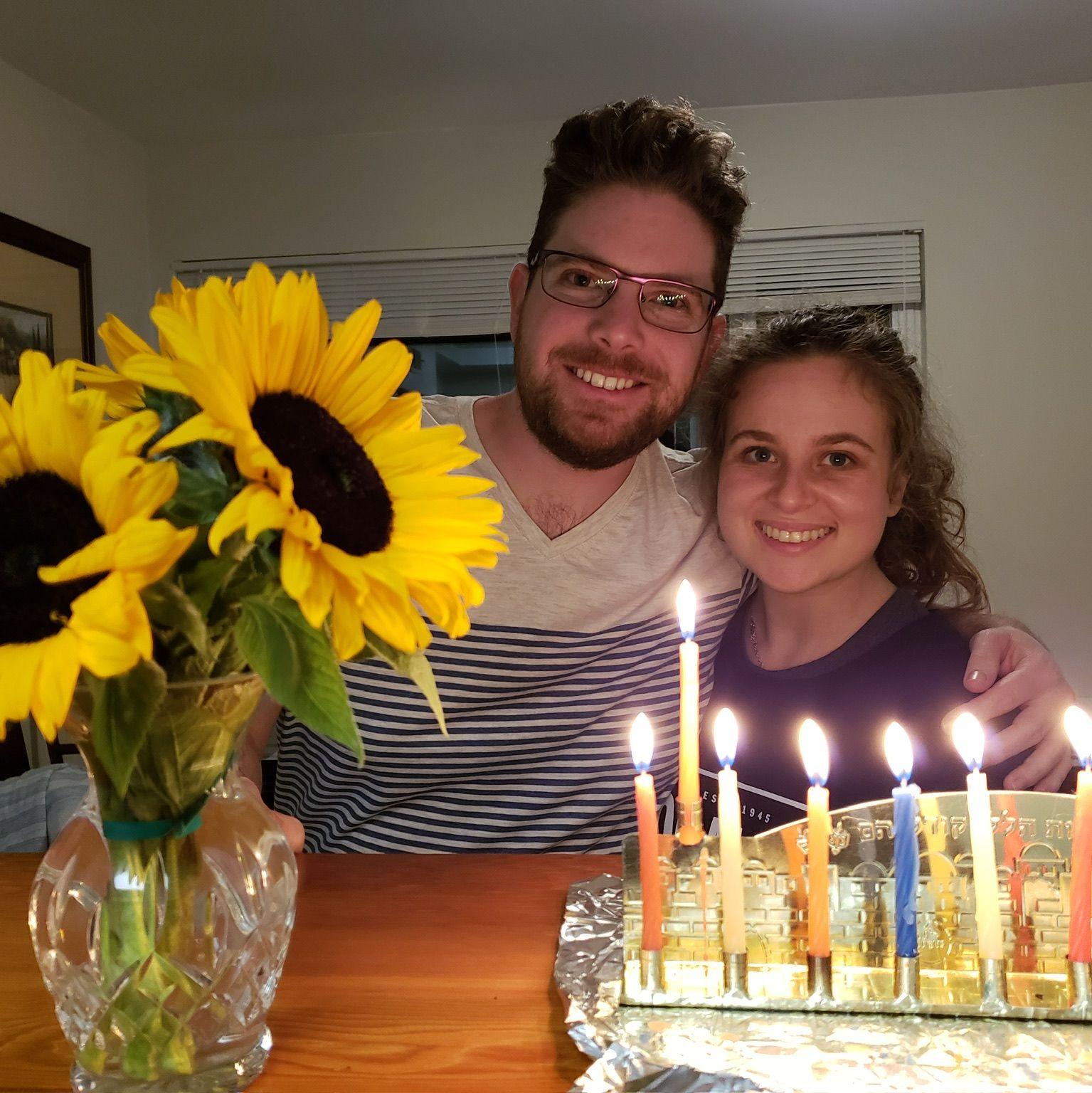 First Chanukah together 2018