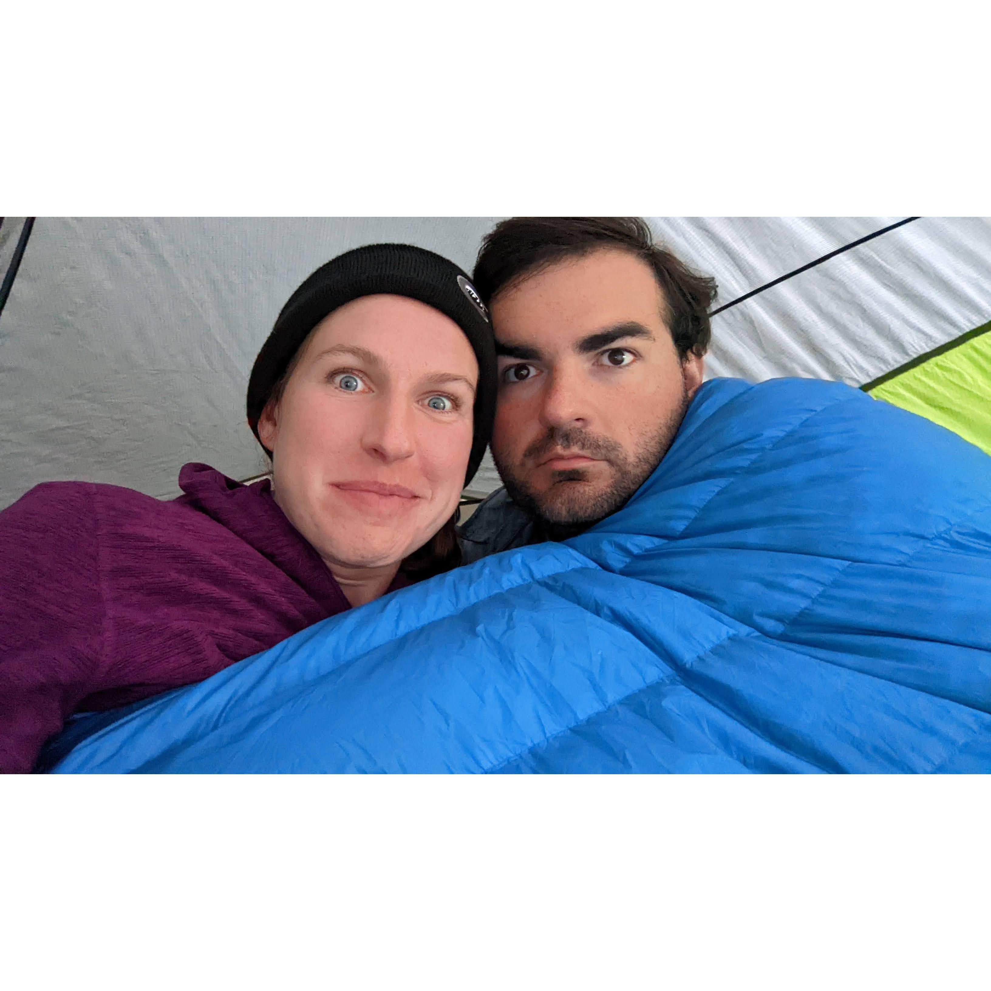 Hope we don't get eaten by bears.