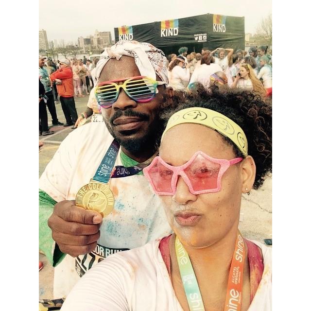 Had a blast at The Color Run!