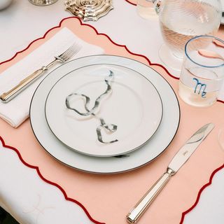 Ribbon Dessert Plate, Set of 4