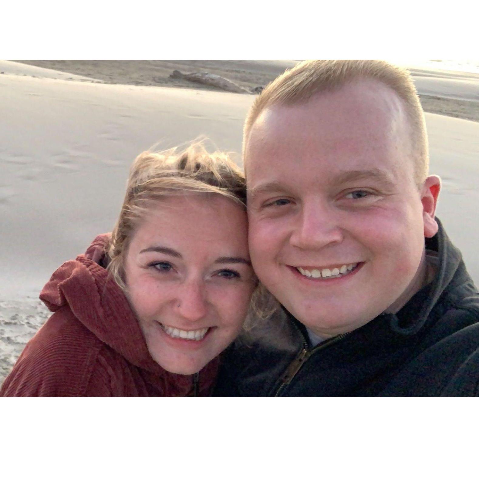 Our very first photo together!