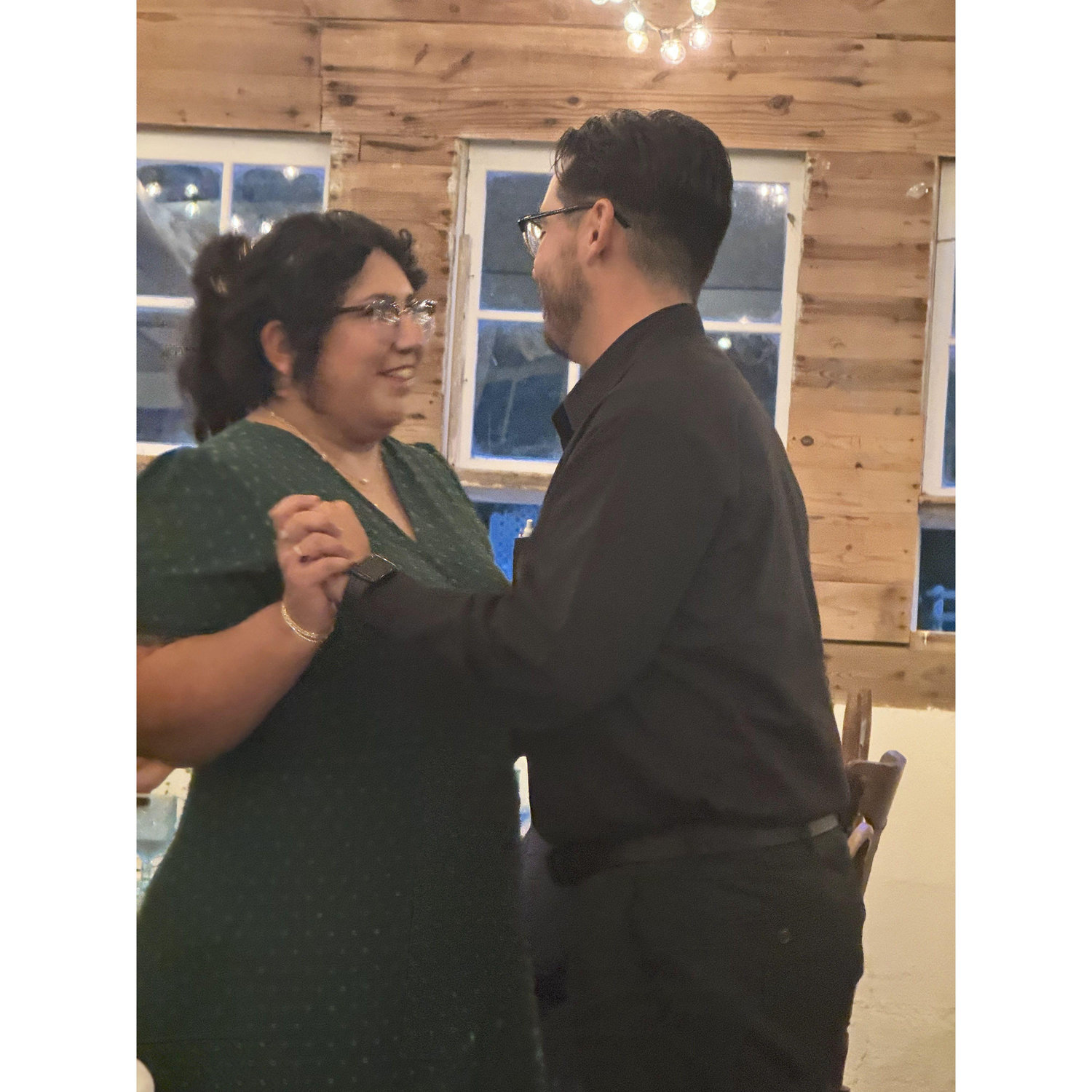 2024. I told her how I don't know how to dance. So, she laughed.