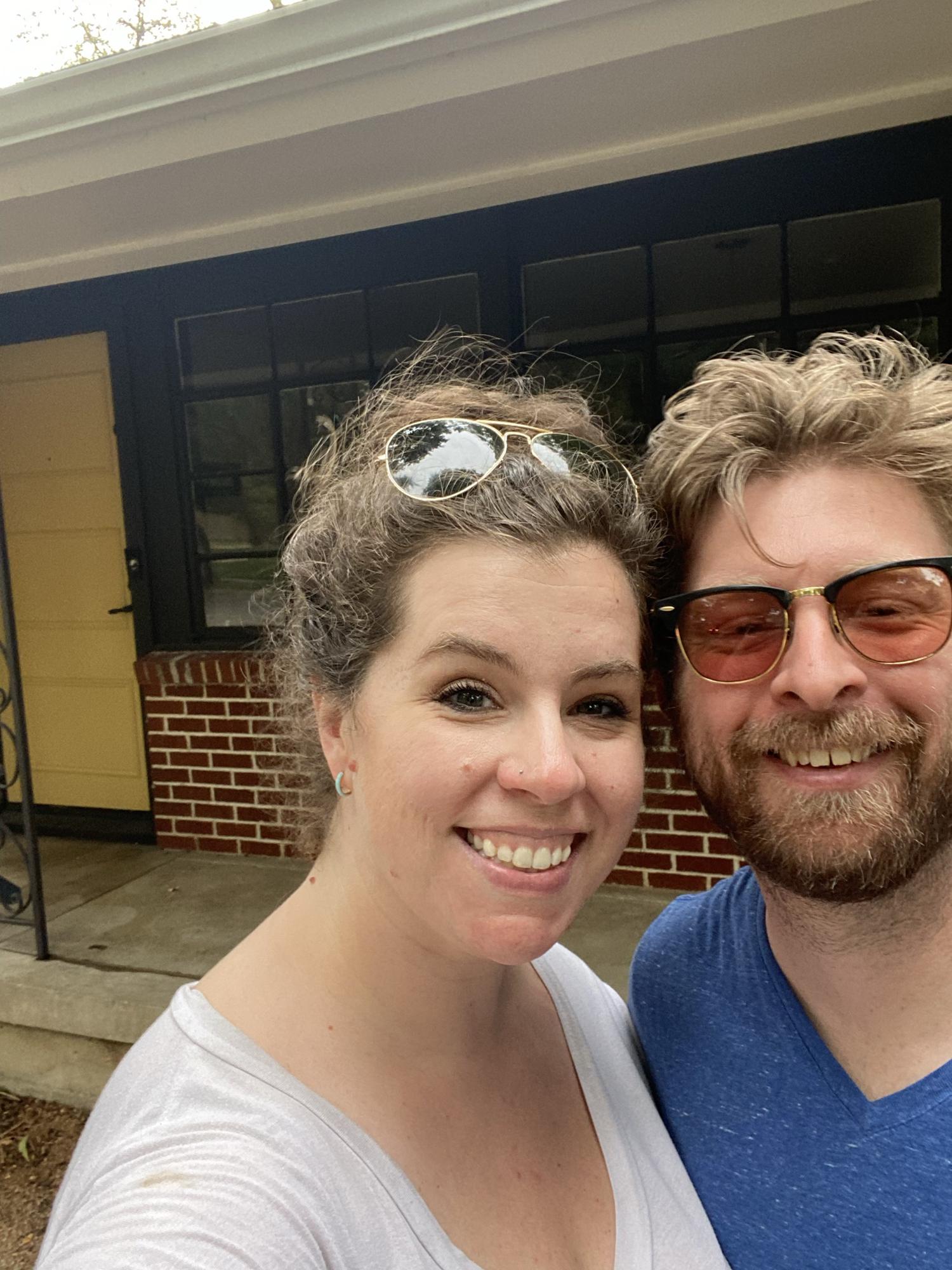 The day before we moved in, September 2021