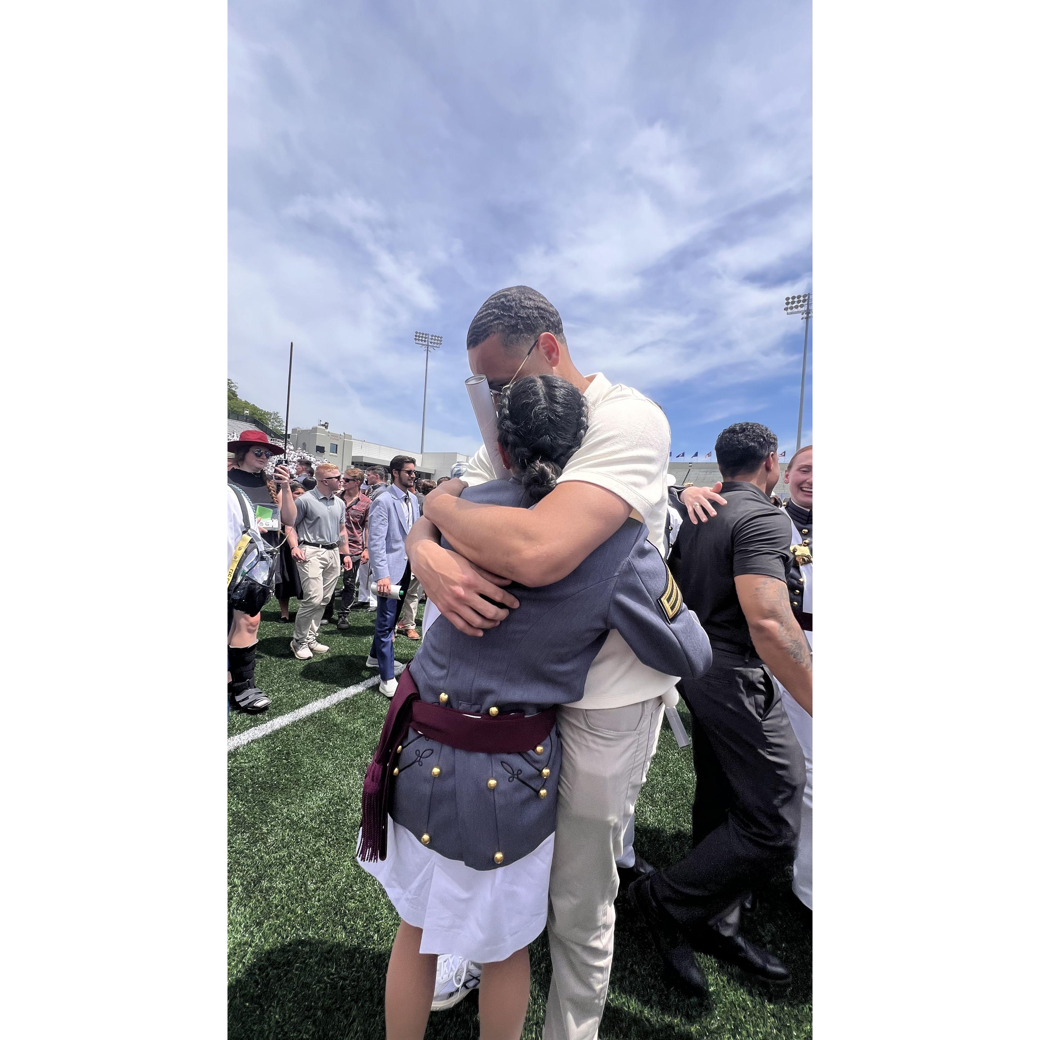Celebrated Saydee graduating from West Point