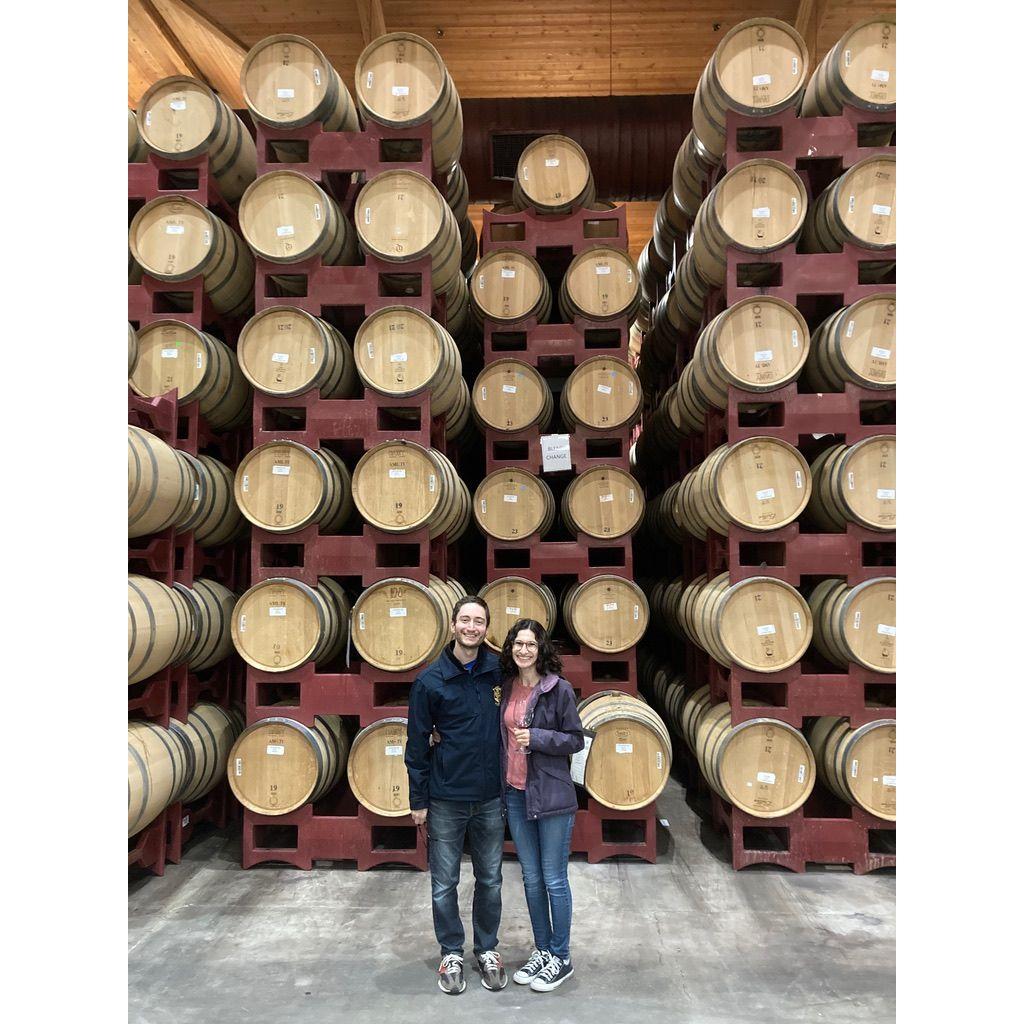 One of our frequent wine tasting adventures