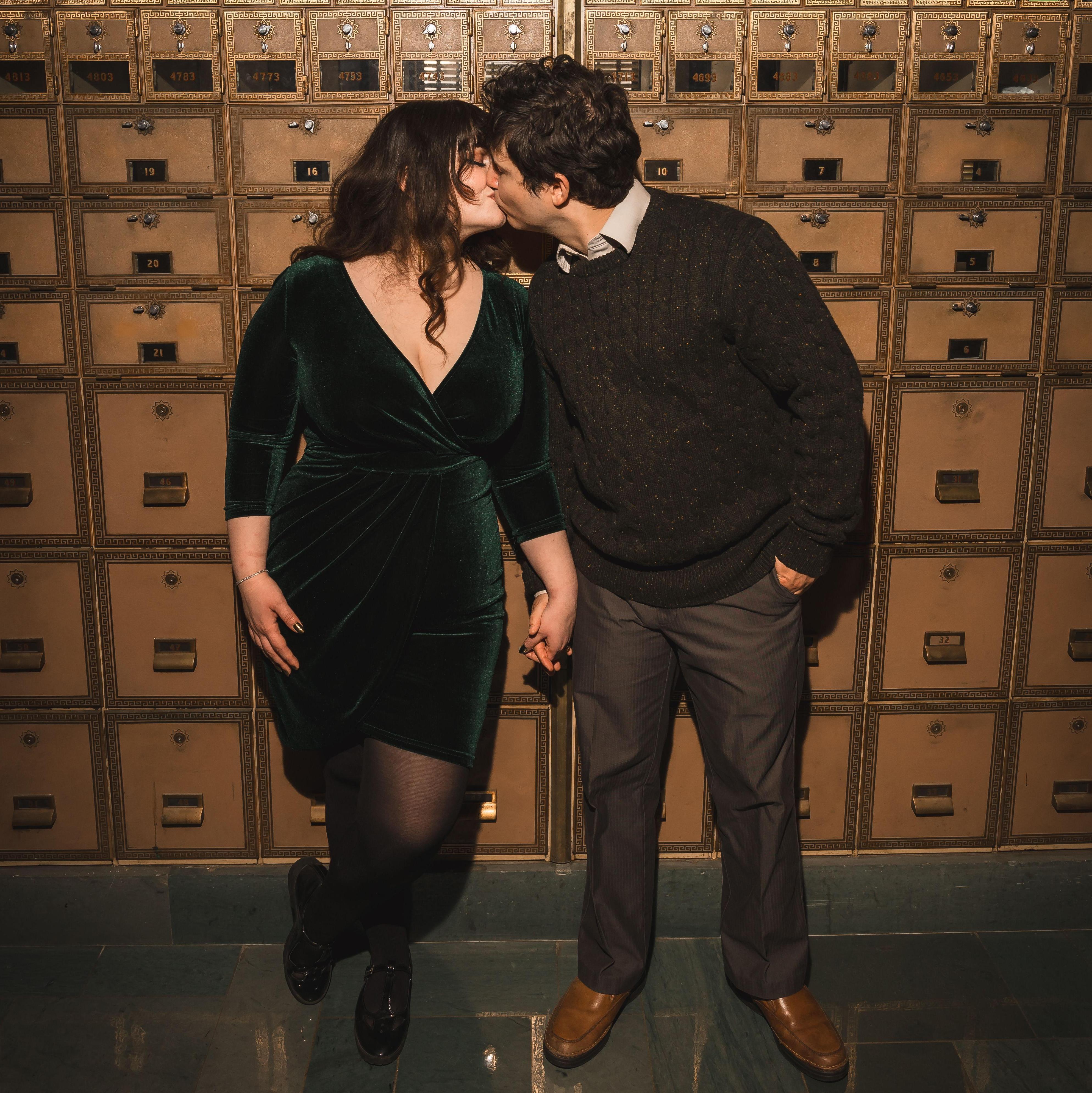 We chose the Nebraska State Capitol for our Engagement shoot because it is near and dear to the Bride's heart. Rochelle started her career here as a Nebraska State Auditor!
