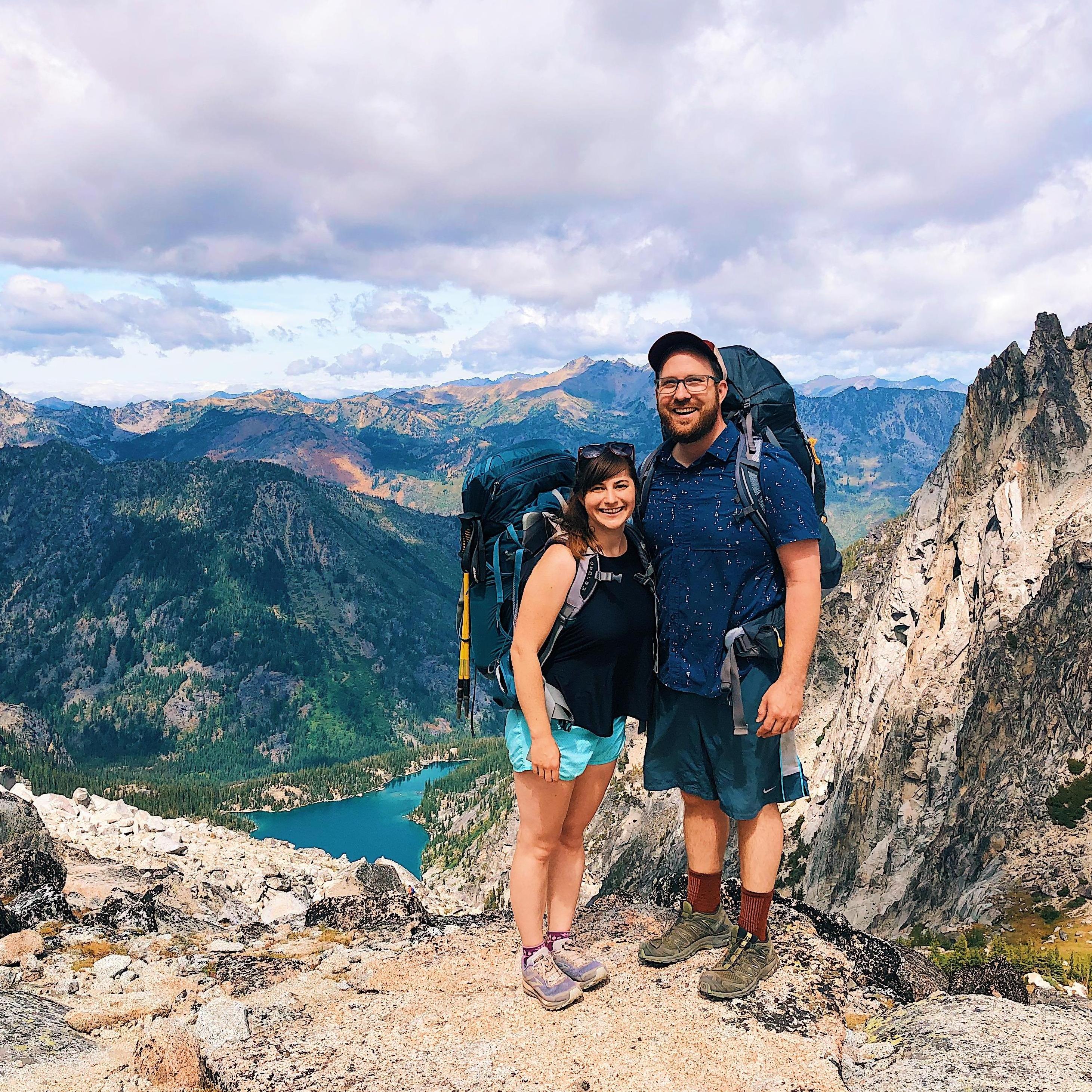 After making it up Aasgard Pass in the Core Enchantment Zone. Central Cascades, WA. 2019