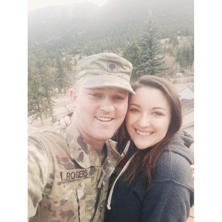 First time I saw William in his Army Uniform