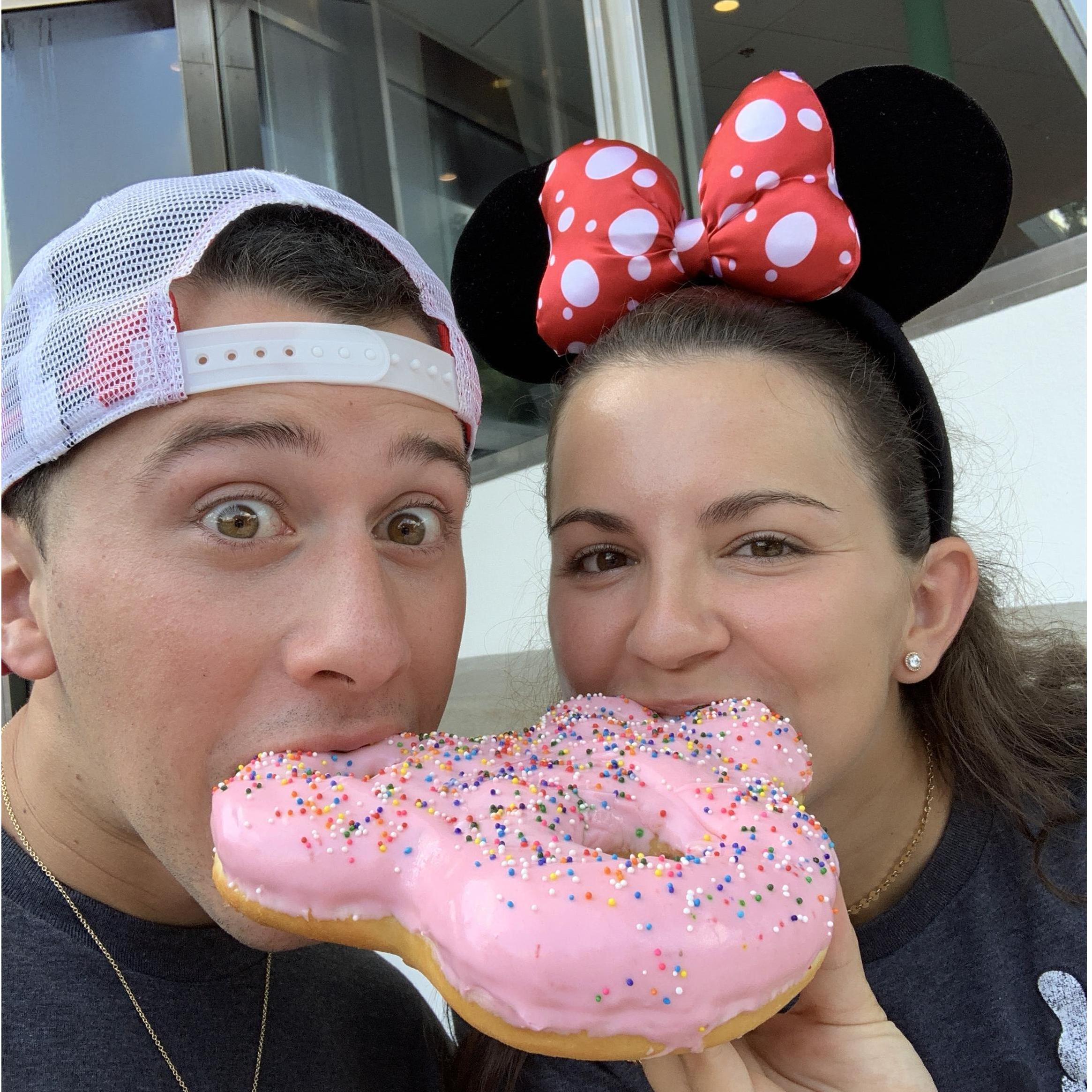 Eating our way through Disney.