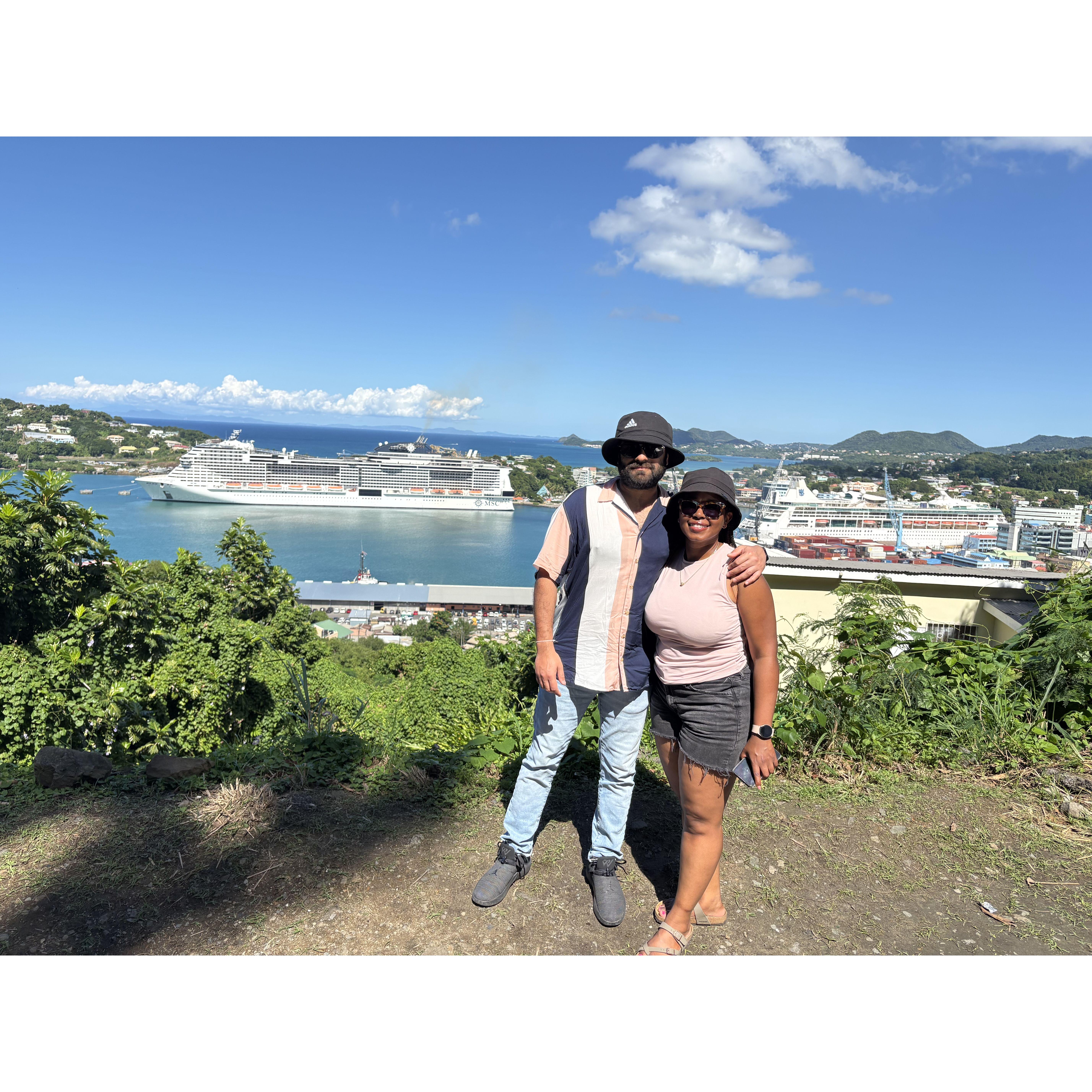 🛳️ -> 🇱🇨