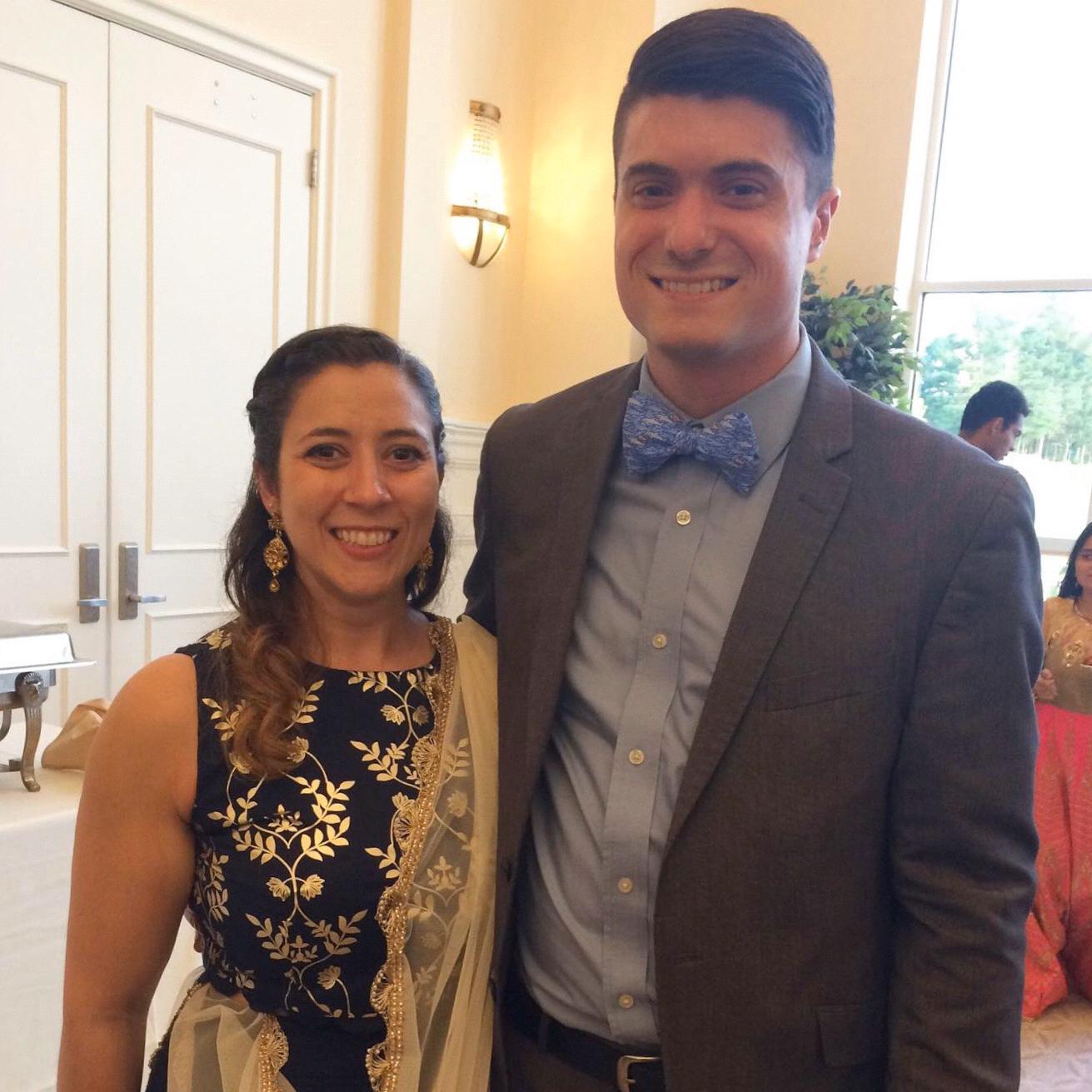 Nikki and James attended RPI Sweethearts Anubha and Suraj's wedding.
