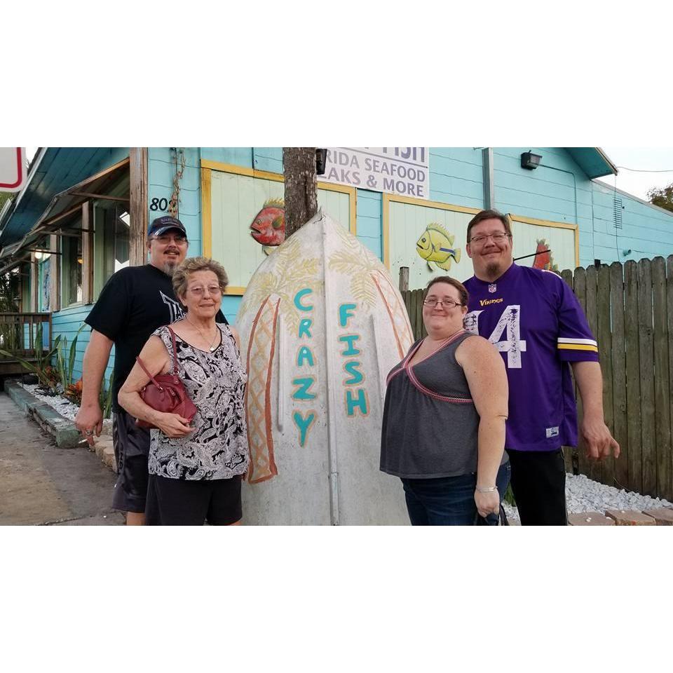 Thanksgiving in Florida with Phil's family... November 2018