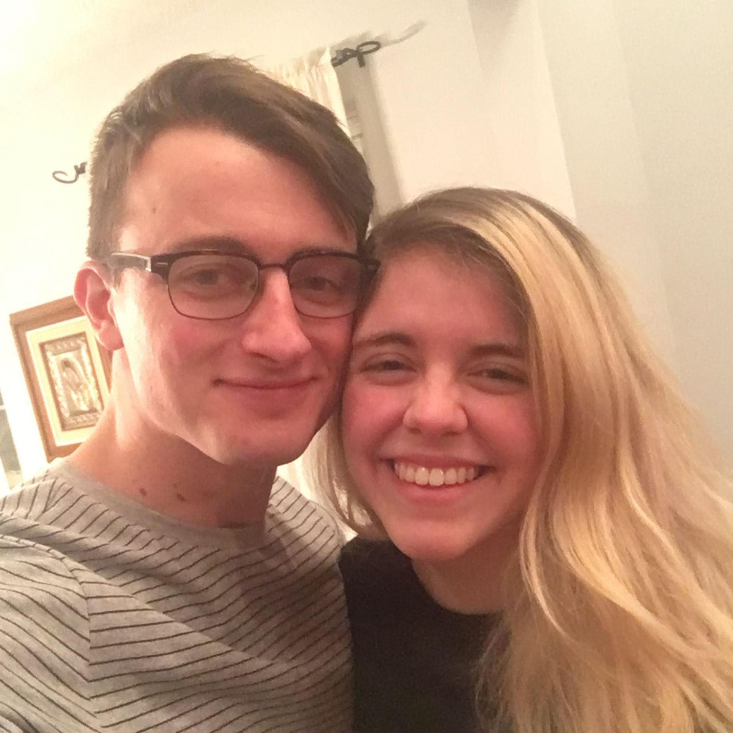 The first New Years Eve we spent together, the theme was weather. Jacob was a cloudy sky and Mannon was a "Rey" of sunshine with her favourite cousin.