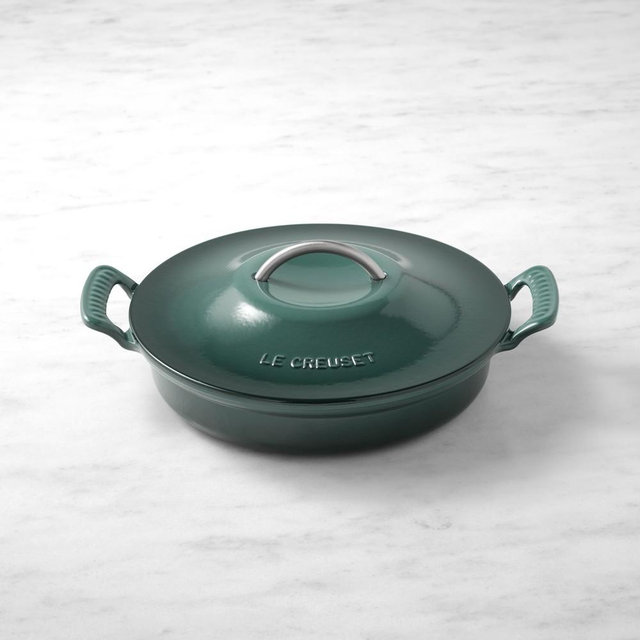 Le Creuset Modern Heritage Enameled Cast Iron Braiser, 3 1/4-Qt., Artichaut