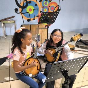 Music Lessons for students at LEAF International Guatemala