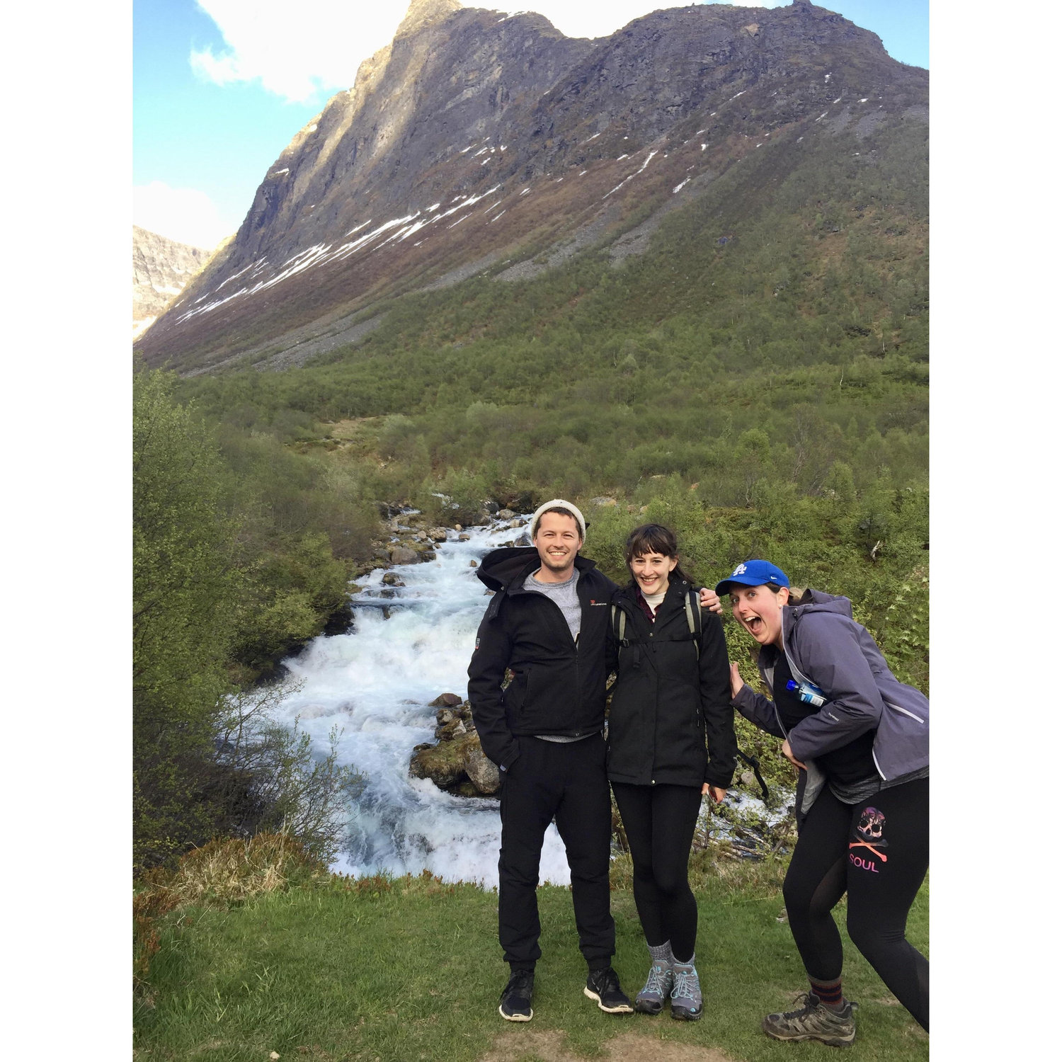 Katie joining our epic Norwegian photo.