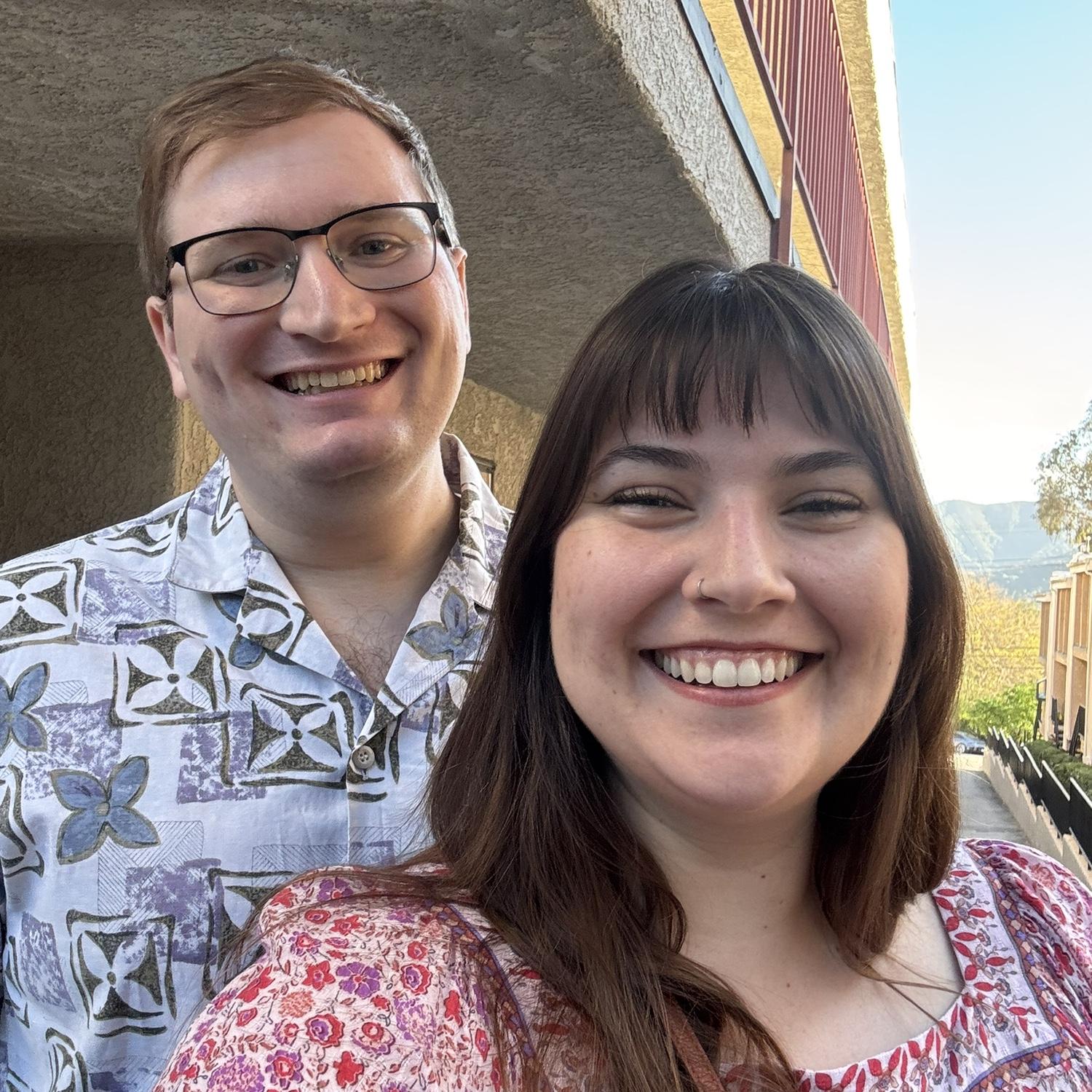 on our way to find out that we were going to have a nephew!