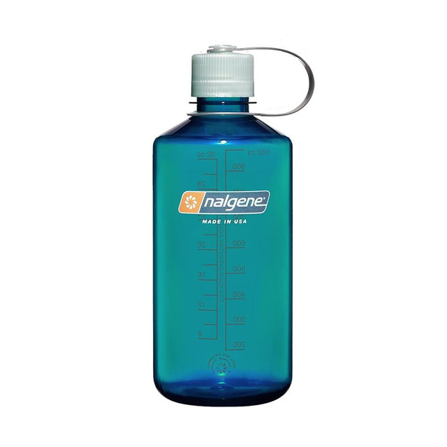 Nalgene Leak Proof Tritan BPA-Free Water Bottle - 32 oz Narrow Mouth - Made in the USA for Outdoor Use & Daily Hydration (Trout)