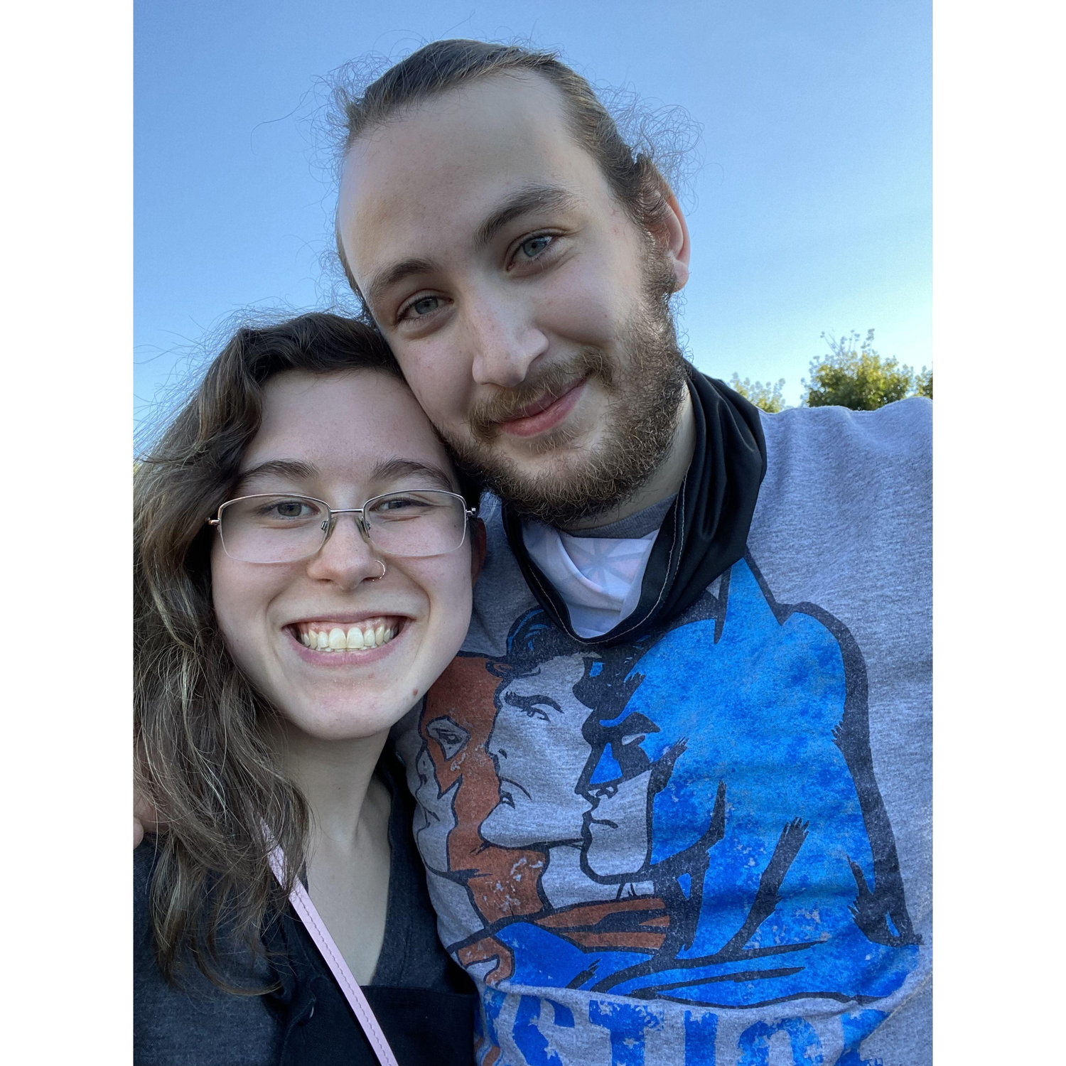 Our very first photo together!